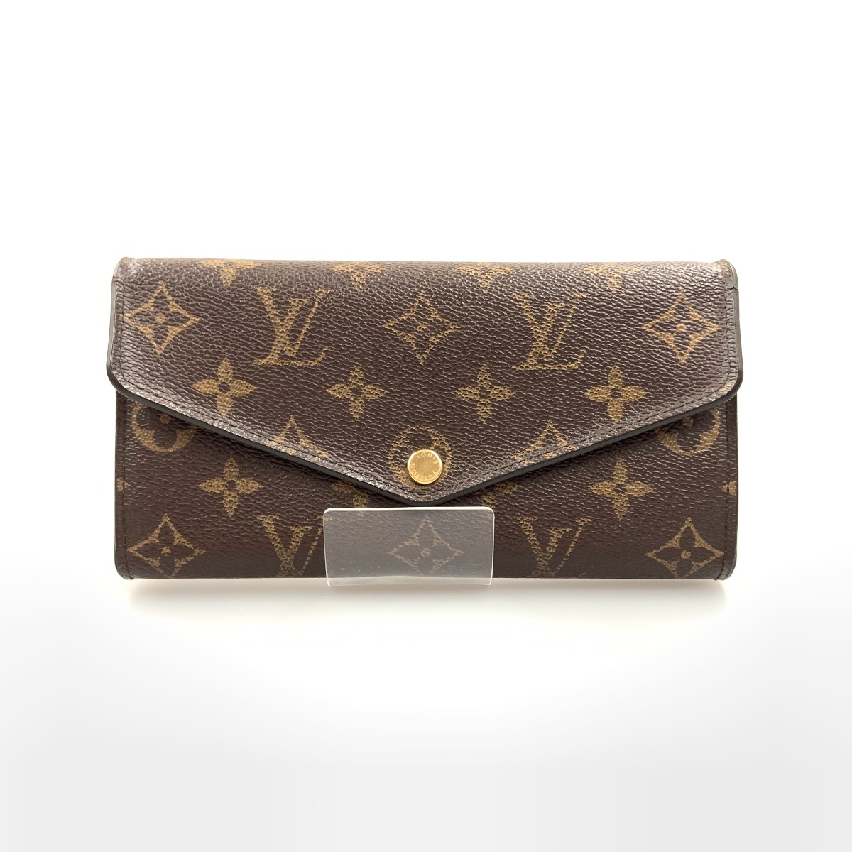〇〇【中古】LOUIS VUITTON ルイヴィトン モノグラム ポルトフォイユ サラ 二つ折り長財布 M60531 ブラウン Cランク