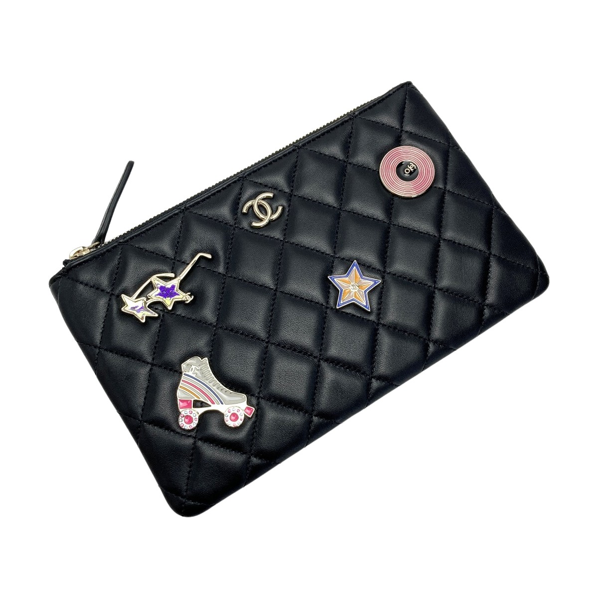 楽天市場】シャネル CHANEL クラシック スモール ジップ ポーチ