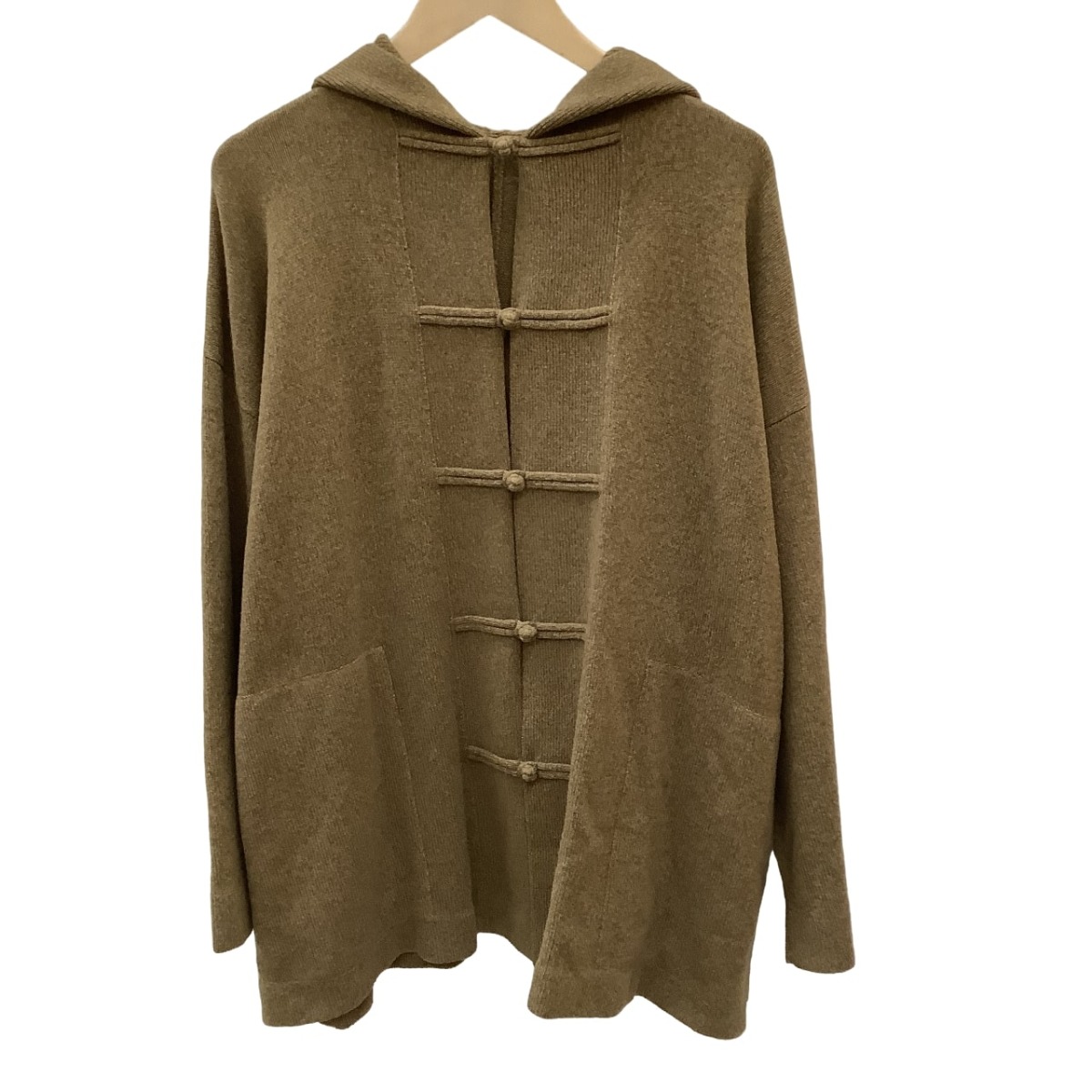 【中古】JURGEN LEHL ヨーガンレール レディース パーカー SIZE M ブラウン Cランク