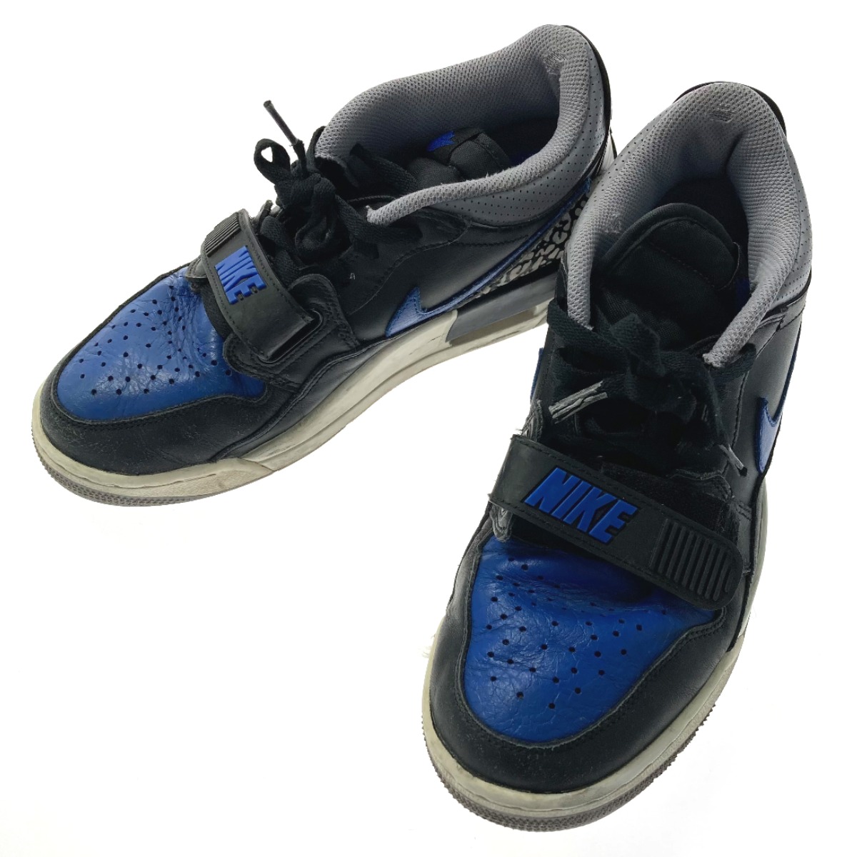 ☆☆【中古】NIKE ナイキ AIR JORDAN LEGACY 312 LOW スニーカー CD7069-041 ブルー×ブラック SIZE 26cm メンズ Cランク