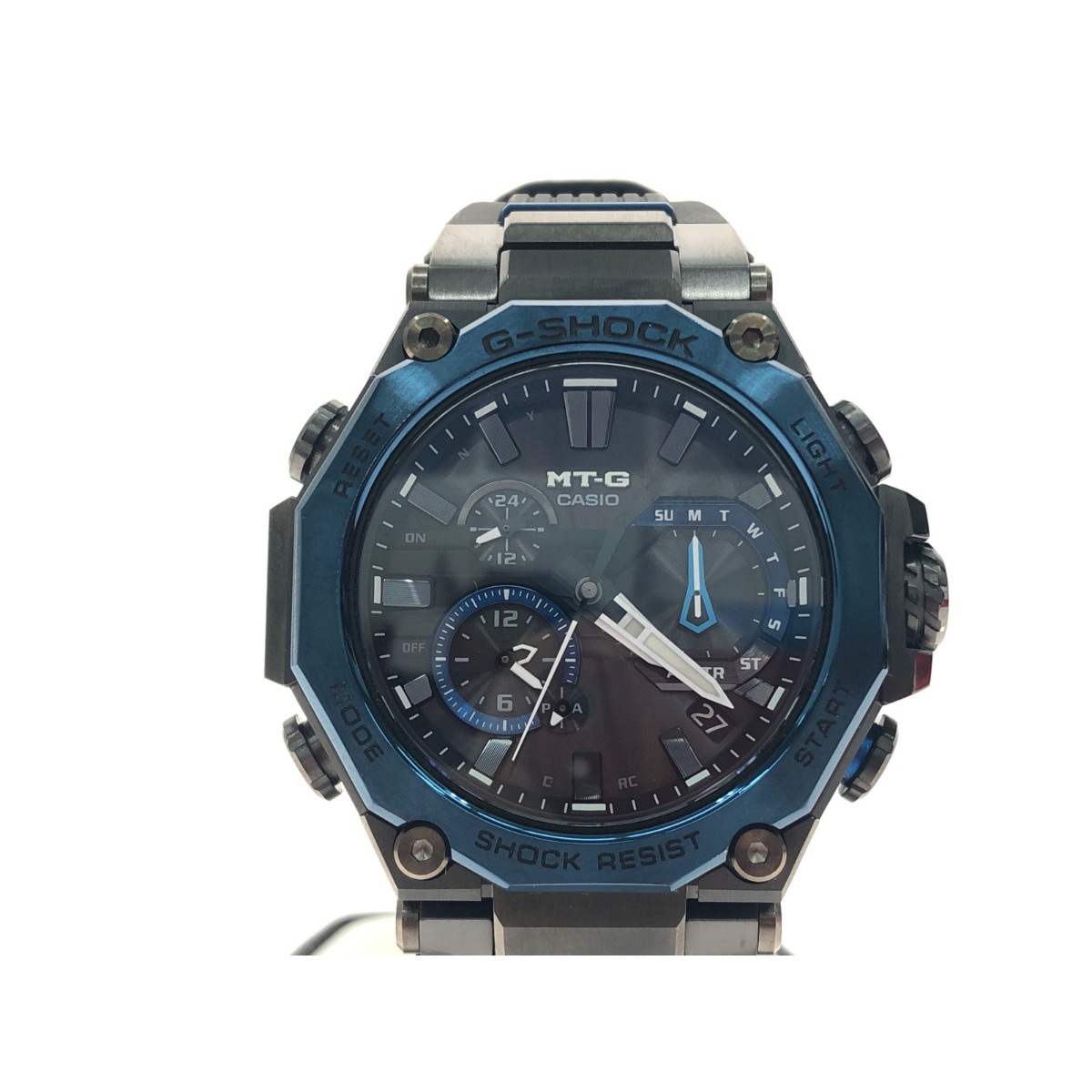 ▼▼【中古】CASIO カシオ メンズ腕時計 電波ソーラー G-SHOCK MT-G デュアルコアガード MTG-B2000 Aランク