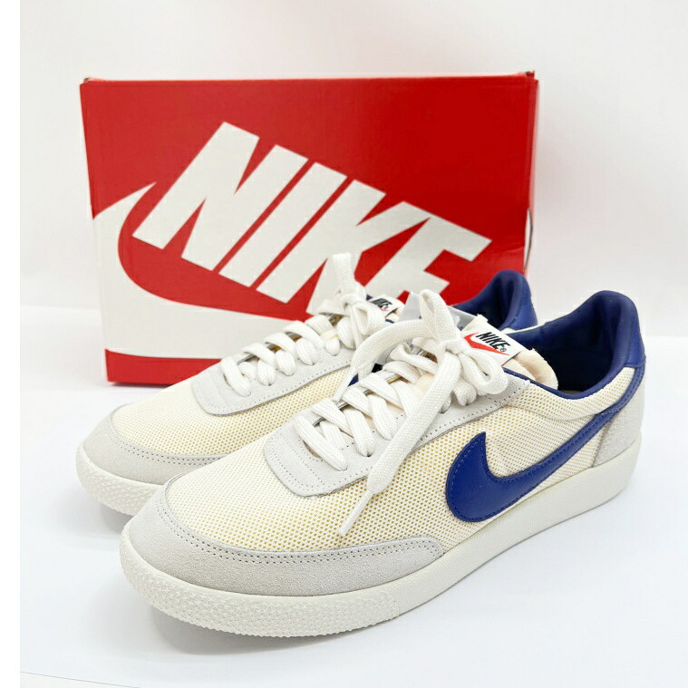 ◆◆【中古】NIKE ナイキ スニーカー キルショット OG US8 26.0cm DC7627-102 アイボリーブルー Sランク