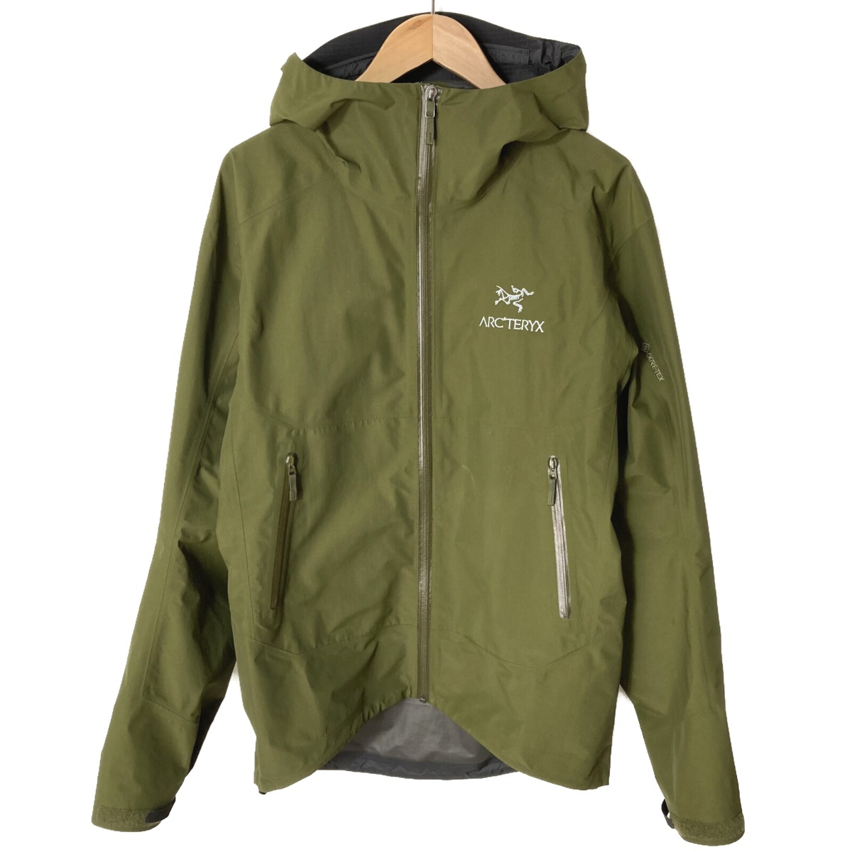 【楽天市場】☆☆【中古】ARC'TERYX アークテリクス ジャケット サイズ S メンズ 34438 オリーブ Bランク：リサイクルビッグ