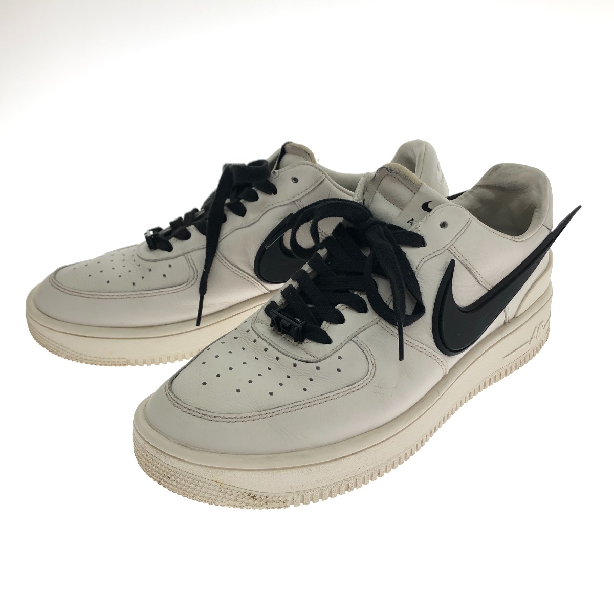 □□【中古】AMBUSH×NIKE エアフォース 1 ロー ファントム スニーカー 28cm DV3464-002 ホワイト Cランク