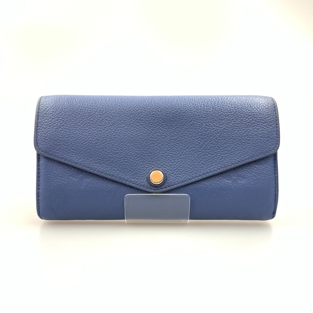 〇〇【中古】LOUIS VUITTON ルイヴィトン モノグラム アン工業プラント ポルトフォイユ サラ 二つ折り長紙入れ M41859 青味 B位置づける
