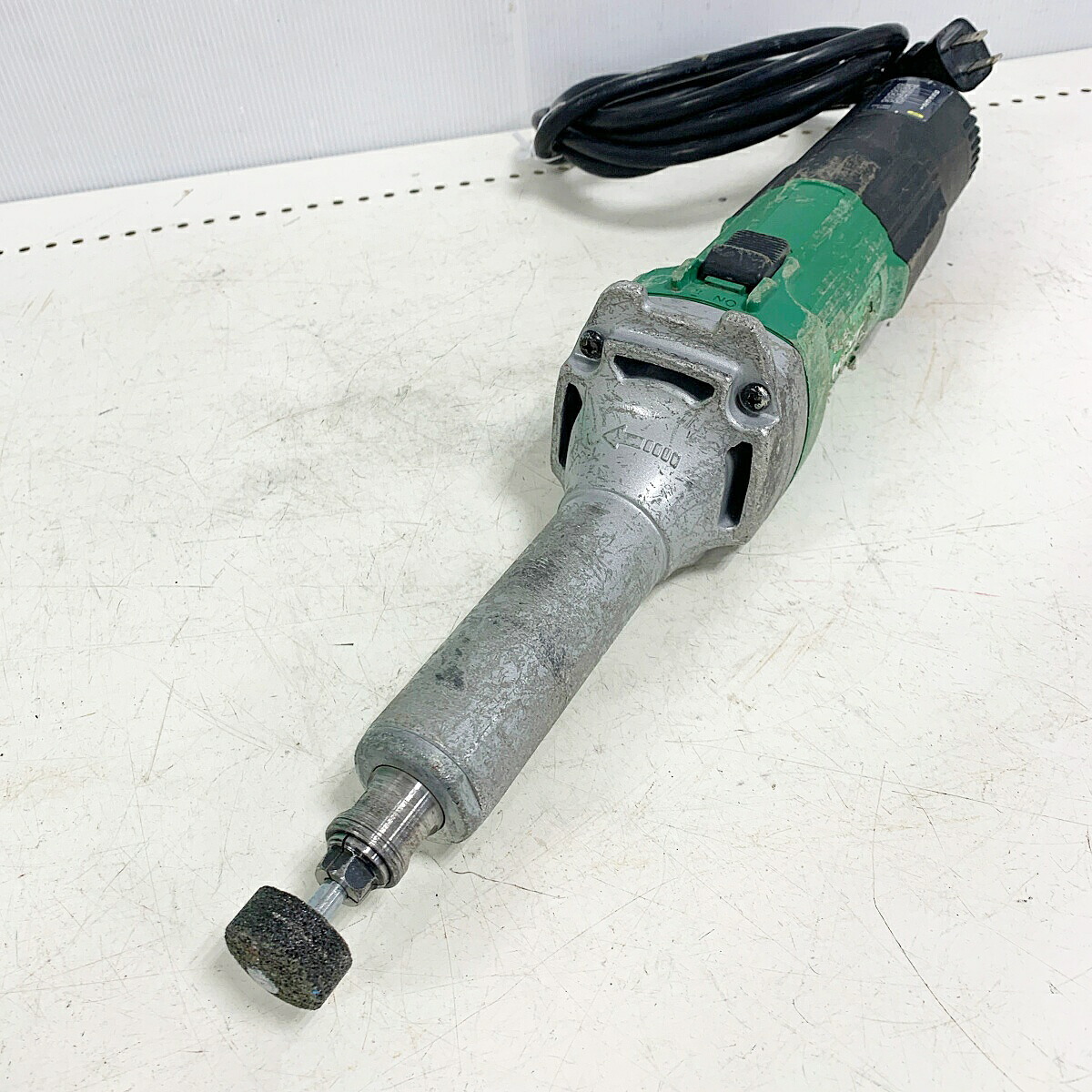 ♭♭【中古】HiKOKI ハイコーキ 49mm電子ハンドグラインダ 本体のみ 2022年製 使用感あり GP5V グリーン Cランク|リサイクルビッグバン店