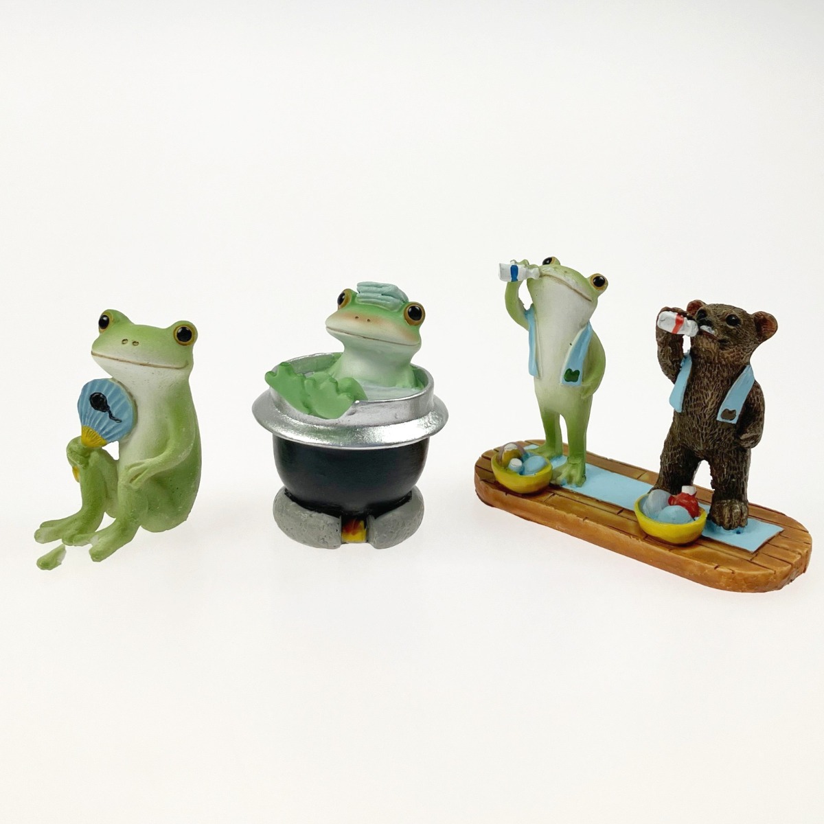▽▽【中古】ダイカイ Copeau カエルのコポー お風呂 2点 他1点 Cランク