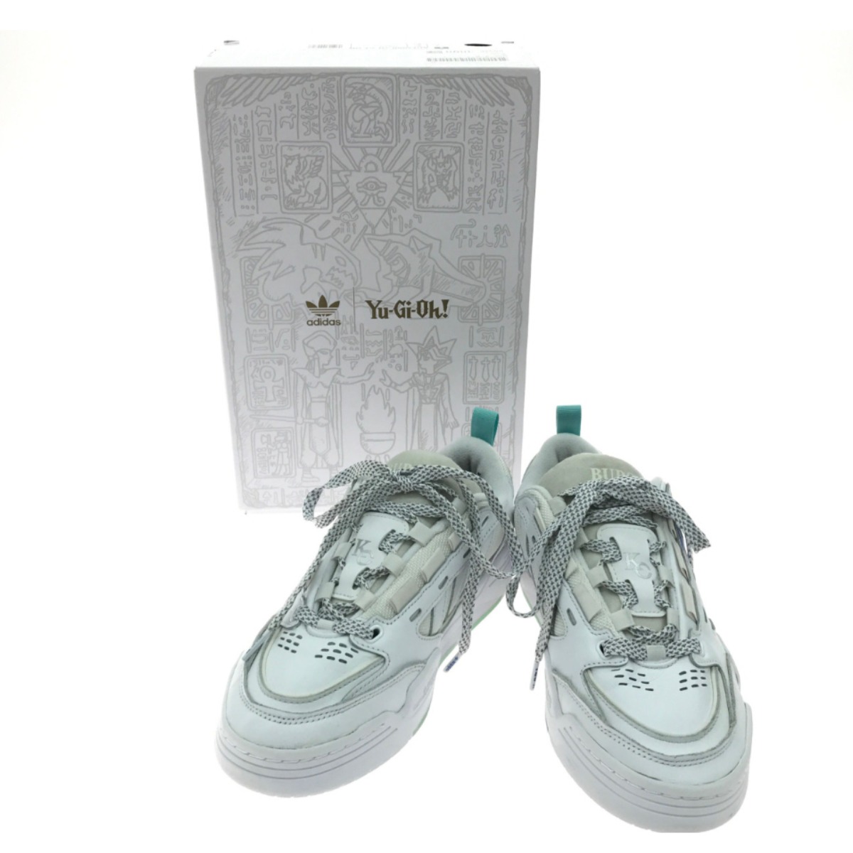 ▼▼【中古】adidas アディダス スニーカー 遊☆戯☆王 × adidas SIZE 25cm H06426 ホワイト Bランク画像
