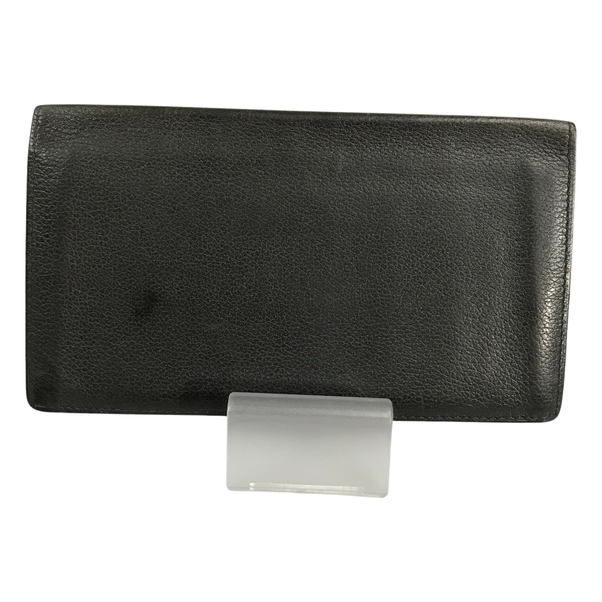 ##【中古】HERMES エルメス 2つ折り 長財布 札入れ シチズンツイル T刻印 ジャンク品 ブラック Dランク|リサイクルビッグバン店