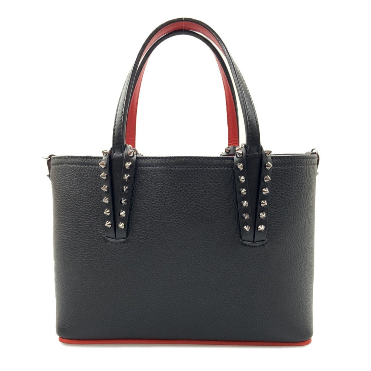 大丸心斎橋購入　Christian Louboutin CABATA 未使用 Cabata small - トートバッグ - カーフレザー - ブラック