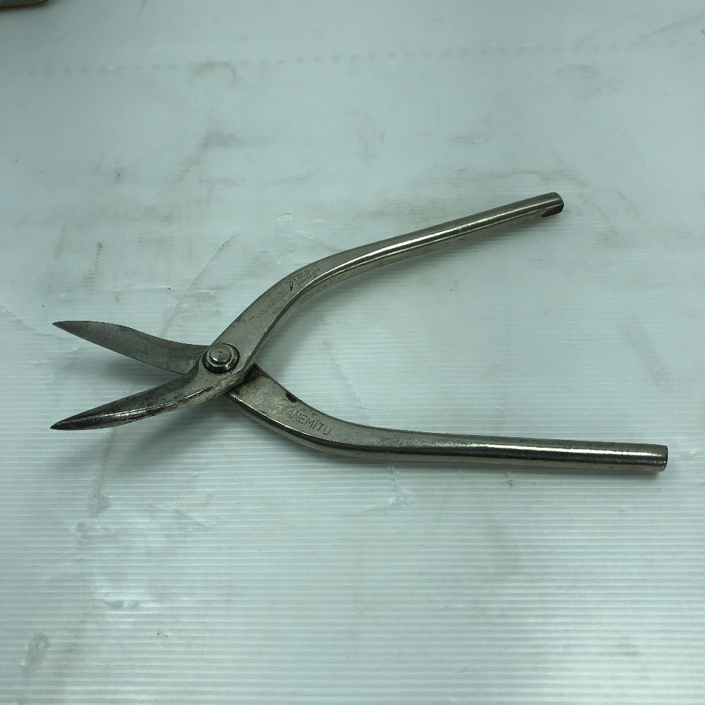 ◇◇【中古】TANEMITU 板金はさみ ハンドツール シルバー Cランク