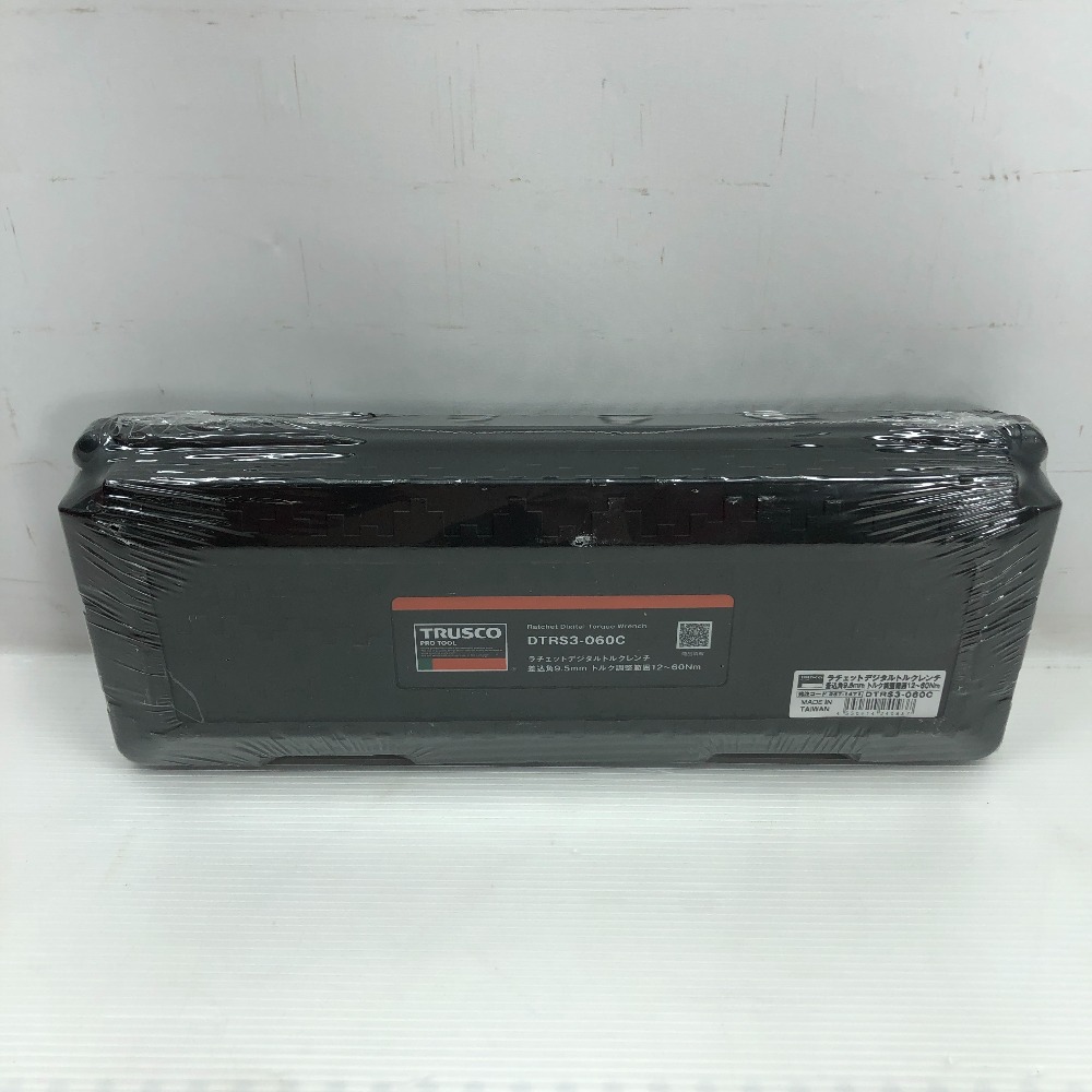 ◇◇【中古】TRUSCO トラスコ ハンドツール ラチェットデジタルトルクレンチ 本体のみ 未使用品(S)  DTRS3-060C ブラック Sランク