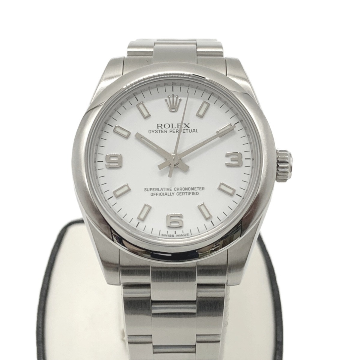 〇〇【中古】ROLEX ロレックス オイスターパーペチュアル ウオッチ OH済み 177200 しろがね色 B位置づける