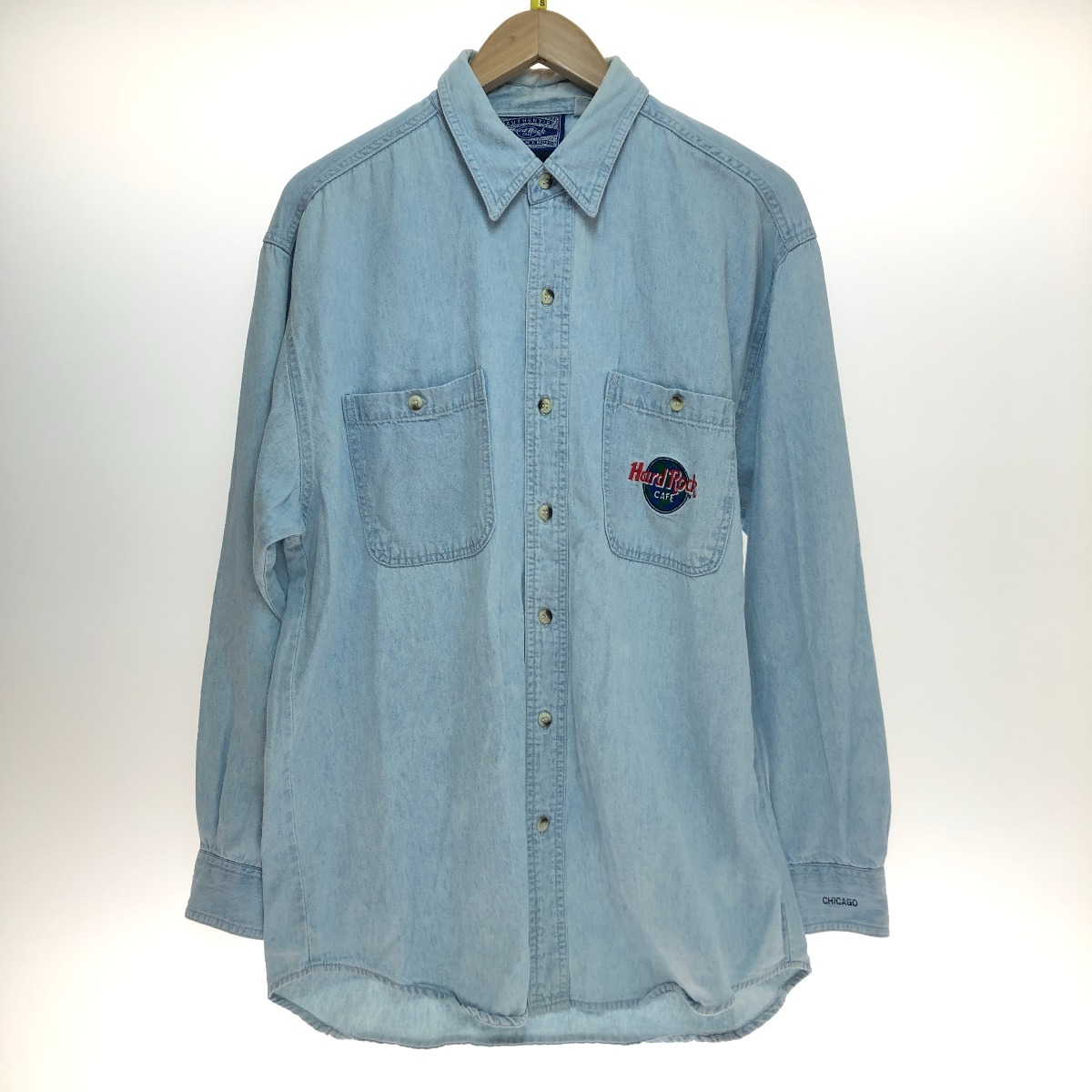 Cubavera ボタンダウンシャツ Lサイズ　ハードロックカフェ　タンパ Cubavera ボタンダウンシャツ Lサイズ ハードロックカフェ タンパ