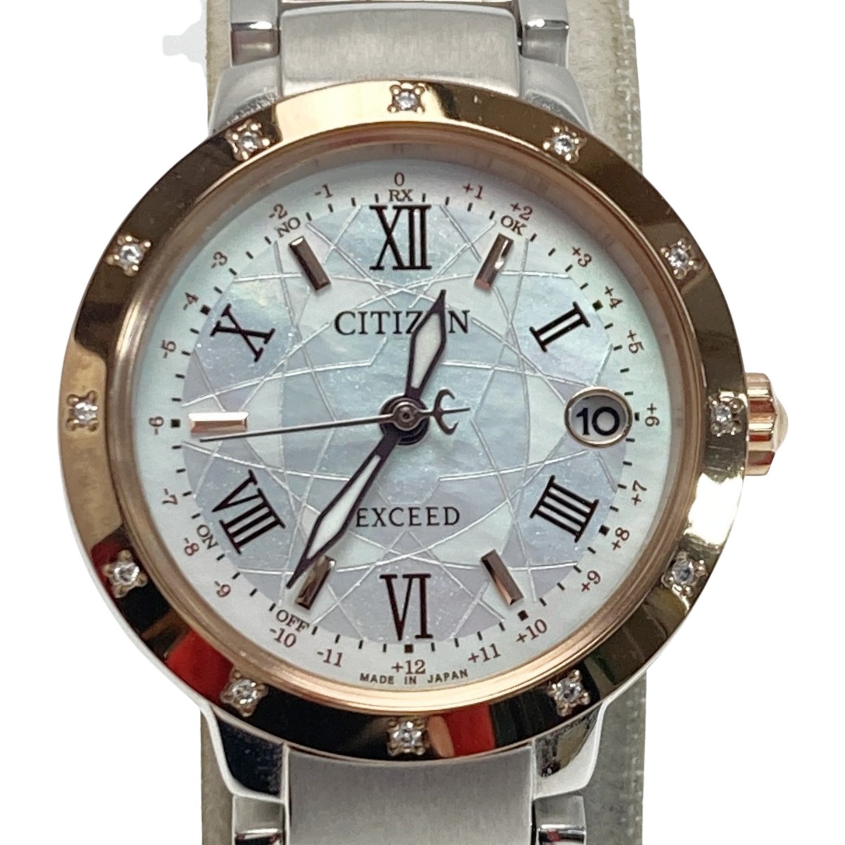 CITIZEN シチズン EXCEED 電波ソーラー H430-T005705 CITIZEN シチズン EXCEED ベルト（社外品） 腕時計 H430-T005705