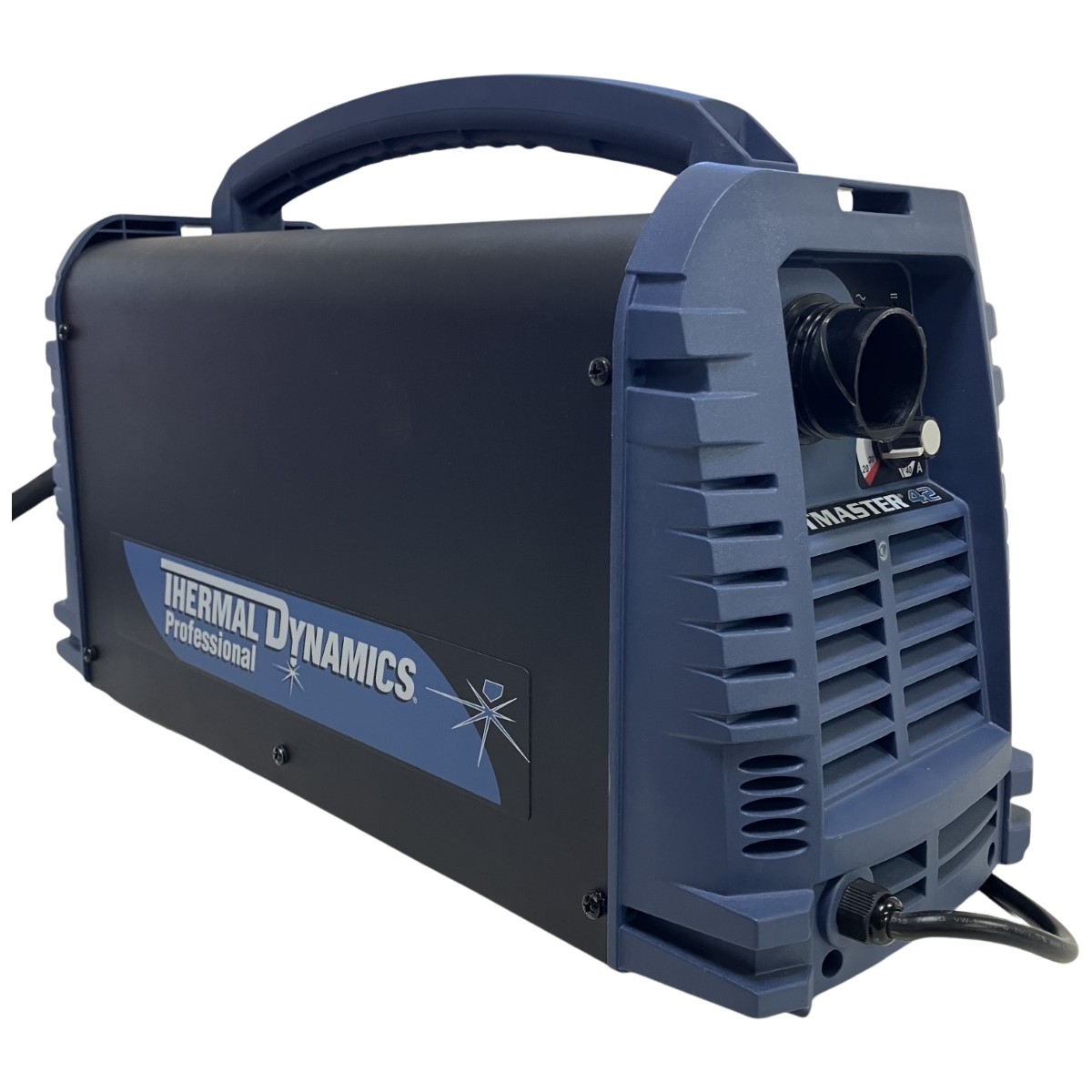 ЗЗ【中古】Thermal Dynamics 200v はね除けるお師匠さん42 血しょう切りおとす機 地びた有線テレビ 取説 入れもの付 コマーシャル42J 青色 A位置づける