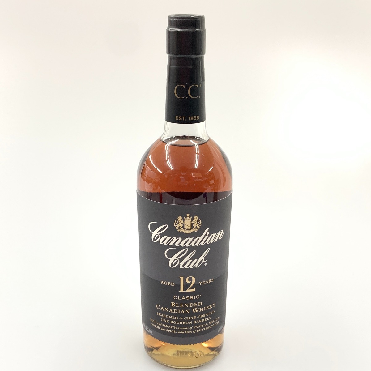 〇〇【中古】 カナディアンクラブ クラシック 12年 40% 700ml Sランク 未開栓
