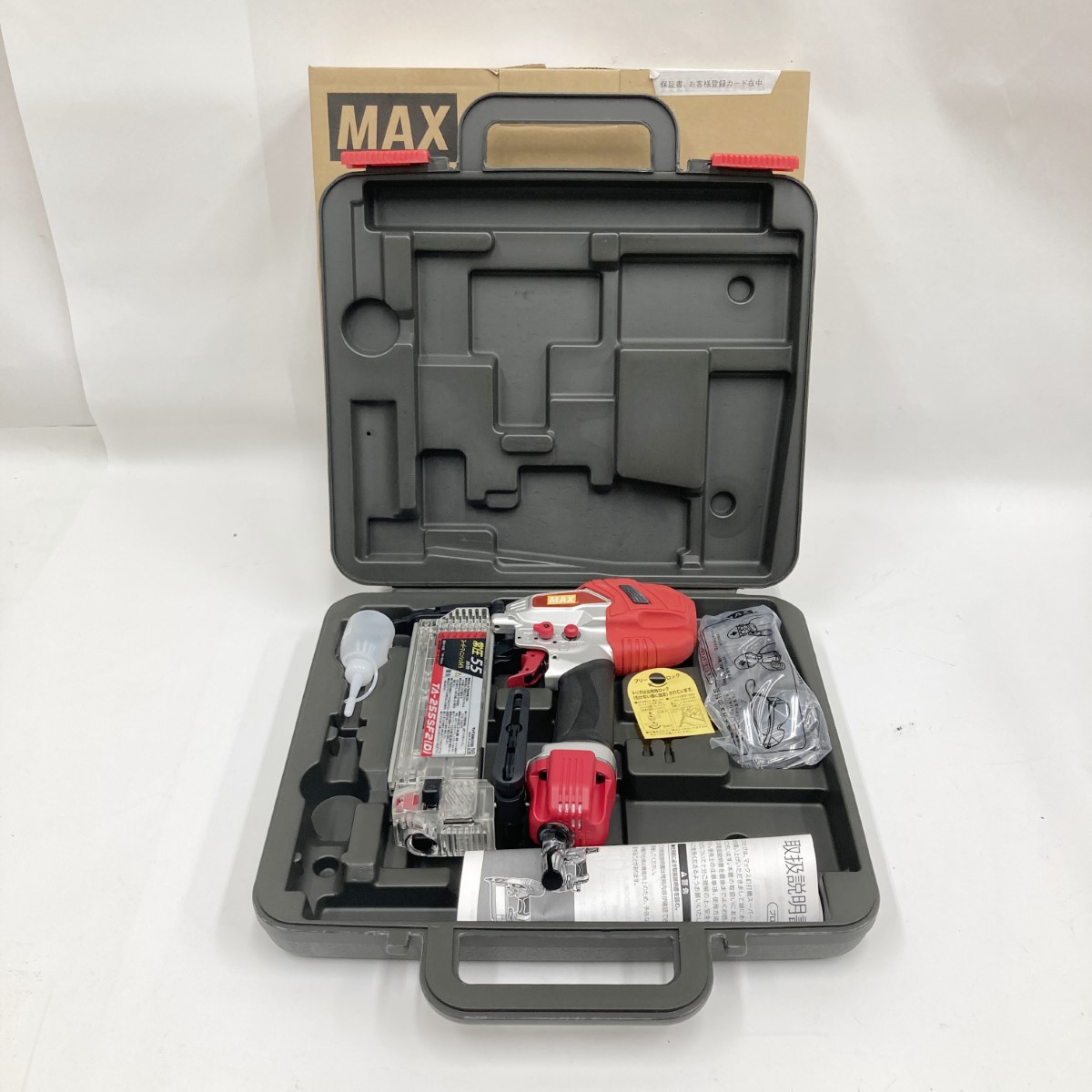 【中古】MAX マックス 常圧 スーパーフィニッシュネイラ TA-255空想科学小説2 未当て嵌める品 S位置づける