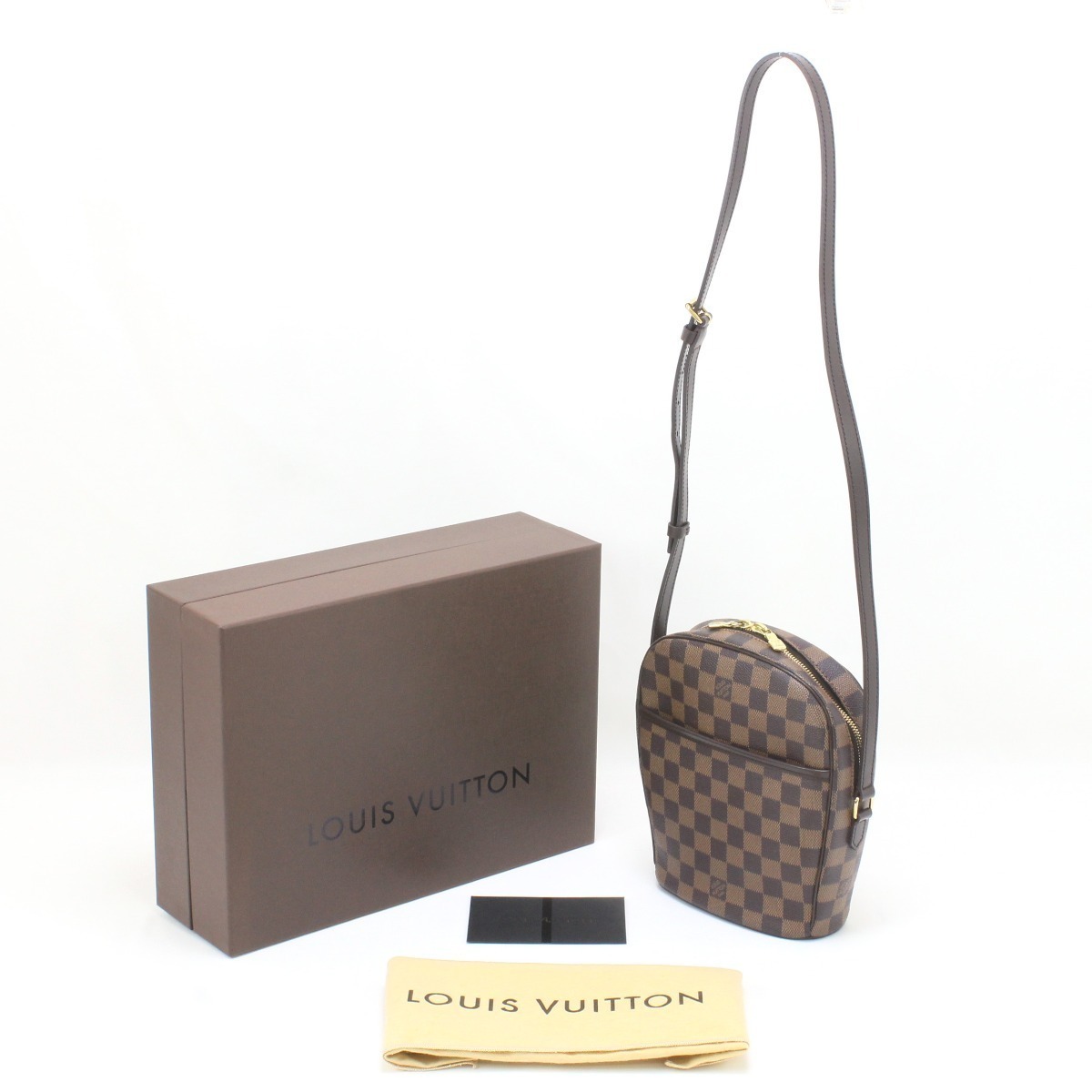 $$【中古】LOUIS VUITTON ルイヴィトン ショルダーバッグ ダミエ イパネマPM N51294 A序列付ける