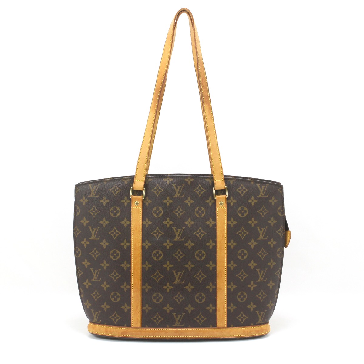 $$【中古】LOUIS VUITTON ルイヴィトン モノグラム バビロン トートバッグ M51102 Bランク