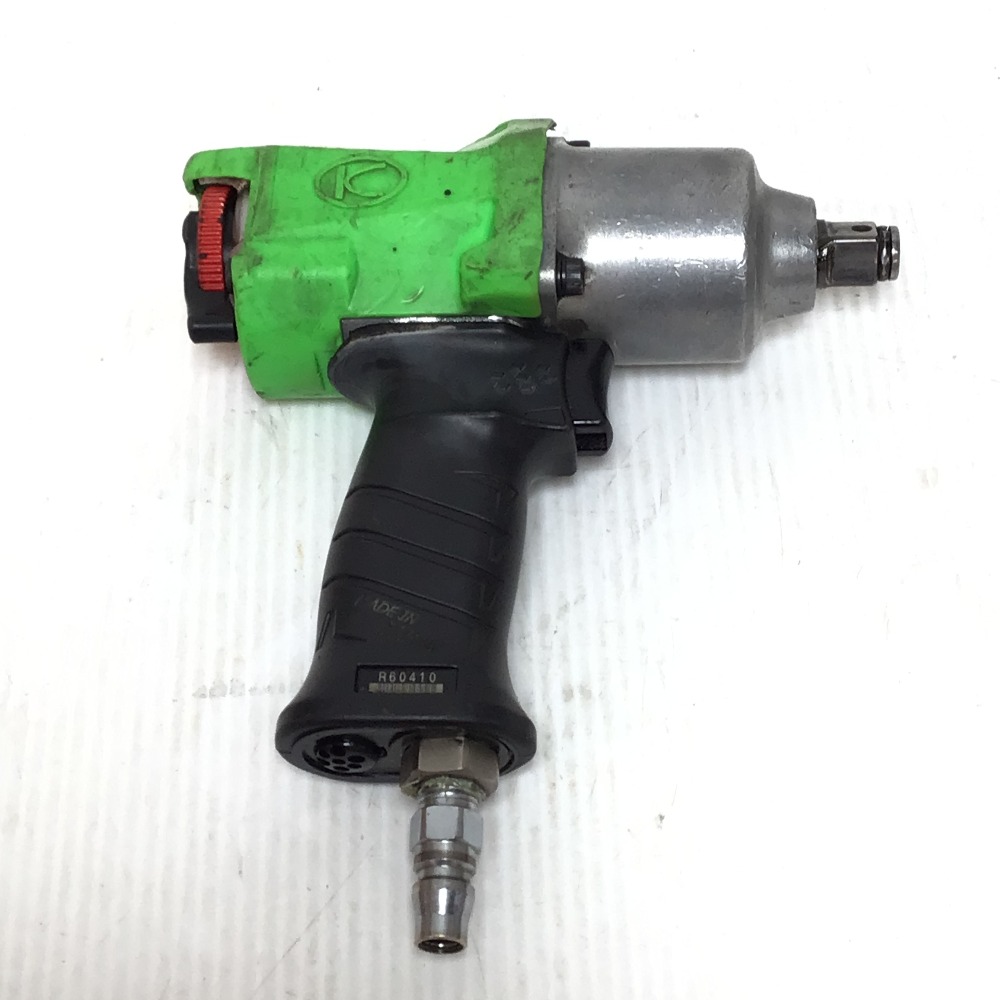 €€藤原産業 エアインパクトレンチ ASI-410H 藤原産業 エアインパクトレンチ ASI-410H シルバー｜中古工具