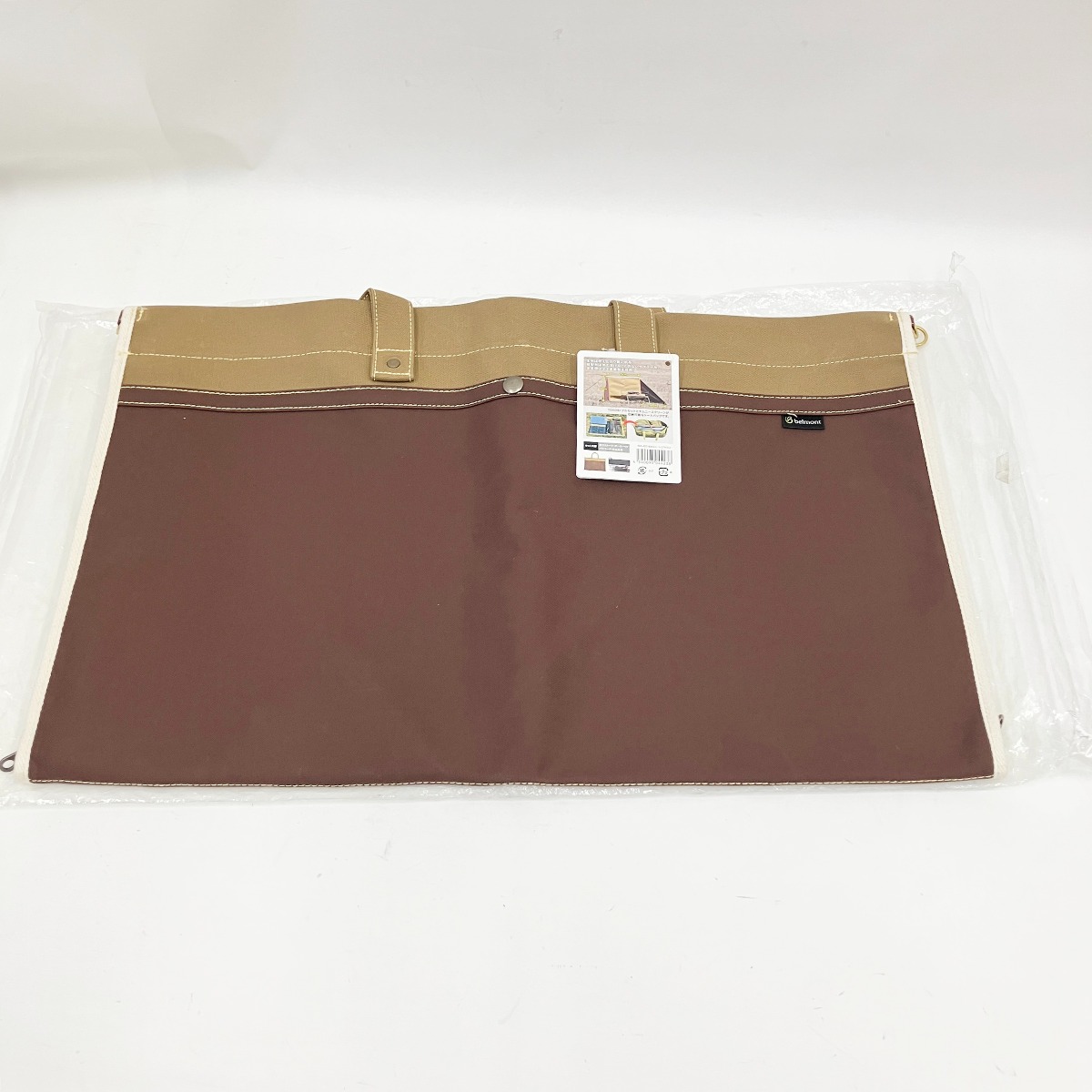 〇〇【中古】Belmont ベルモント かがり火トート 赤銅色 BM-423 未当て嵌める品 S序列付ける その他-バーベキュー・クッキング用品-アウトドア
