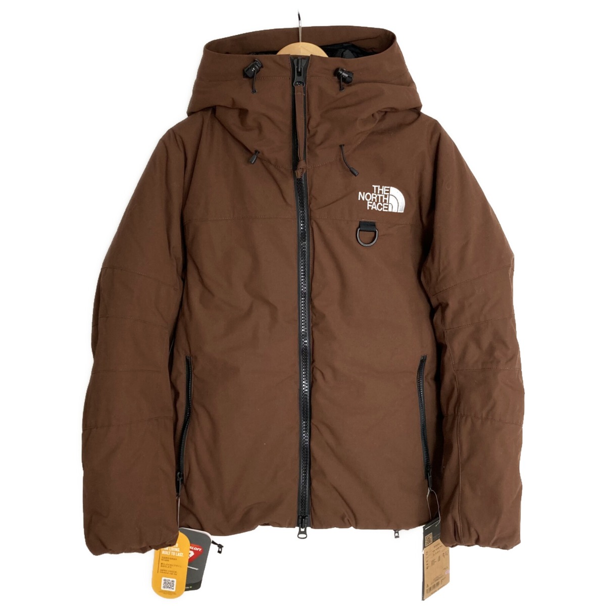 ☆☆【中古】THE NORTH FACE ザノースフェイス ジャケット インサレーテッド パーカ NY82231 ブラウン サイズ S ユニセックス Aランク