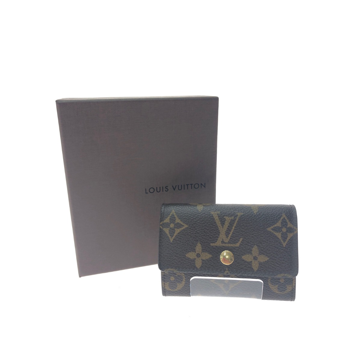 LOUIS VUITTON ポルトモネ・プラ　コインケース モノグラム LOUIS VUITTON ルイヴィトン コインケース マルチカラー ブロン