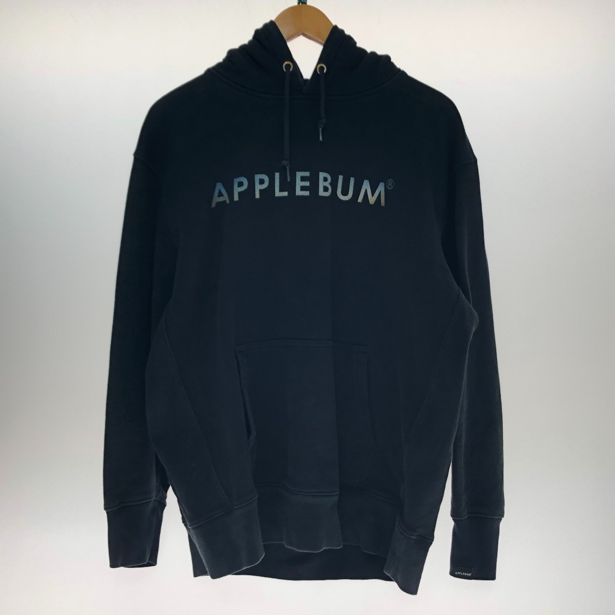 楽天市場】【中古】APPLEBUMサイドジップデザインパーカー ネイビー
