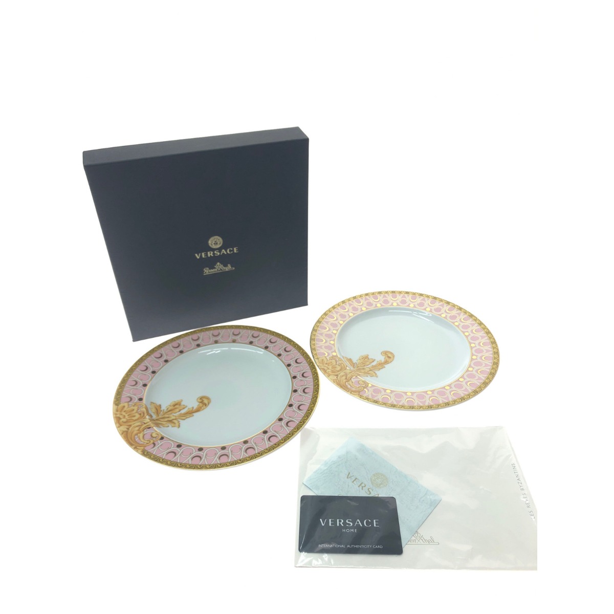 VERSACE - 未開封 ヴェルサーチペアプレート 新品 ヴェルサーチ ローゼンタール プレステージガーラ プレート