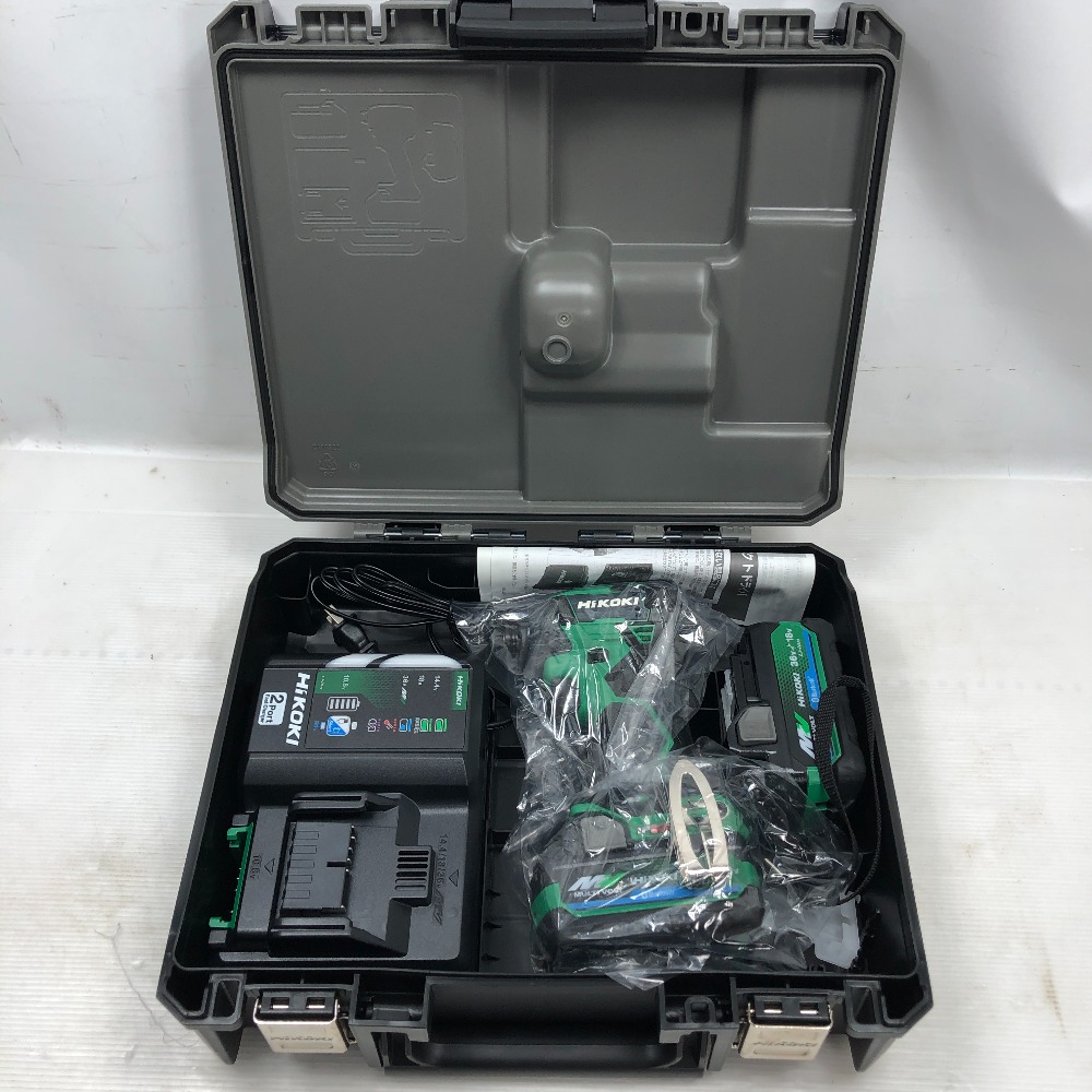 ◇◇【中古】HiKOKI ハイコーキ 電動工具 インパクトドライバ WH36DD グリーン Sランク
