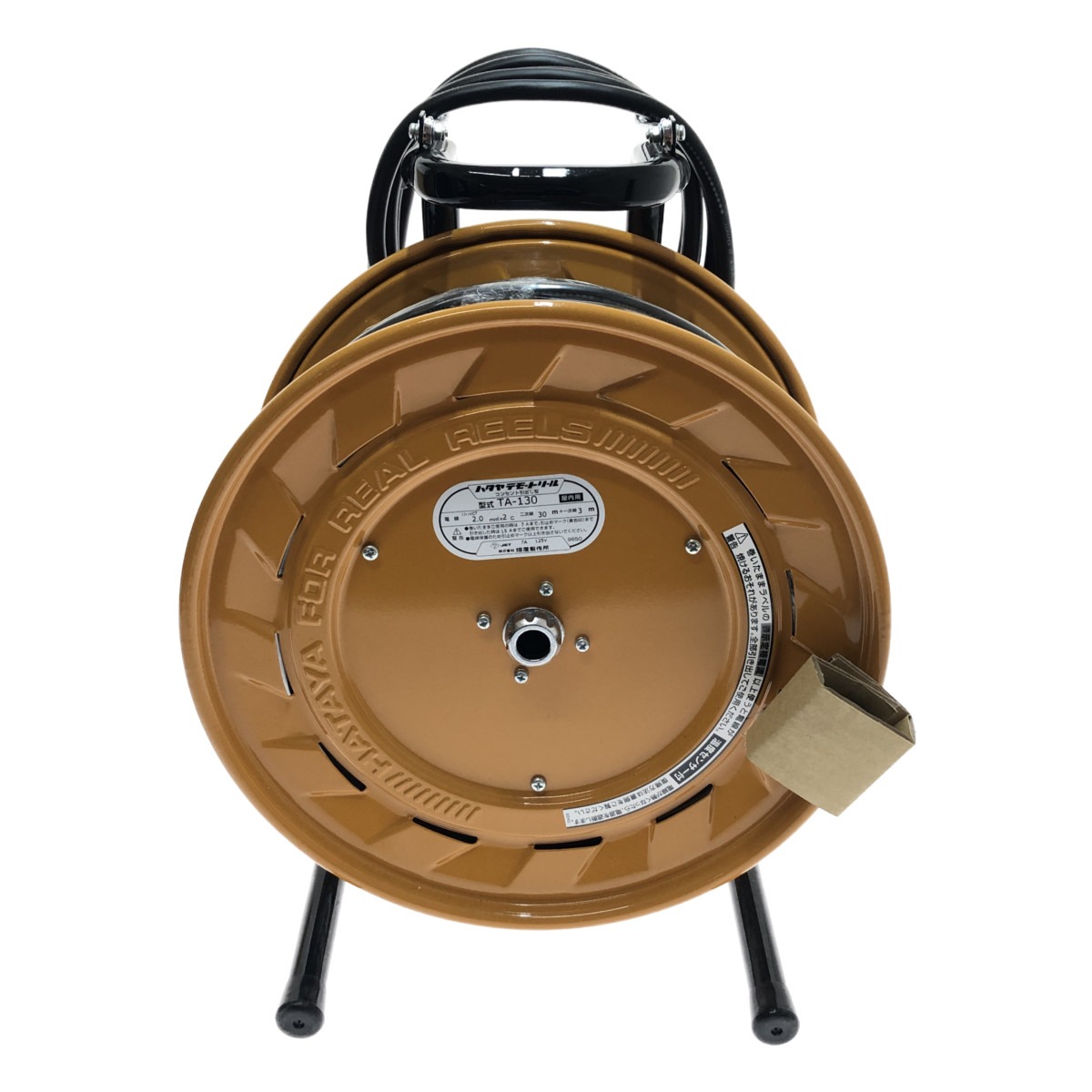 ??【中古】HATAYA 工具 工具関連用品 ドラム  屋内用 30m  テモートリール コンセント引出し型 TA-130 Aランク