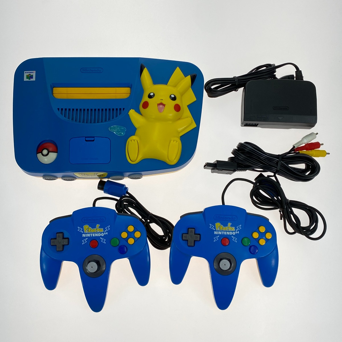 NINTENDO 64 - 31日まで10％オフ【付属品完備・動作確認済】ピカチュウ　NINTENDO64 楽天市場】【送料無料】【中古】N64 任天堂64 NINTENDO64