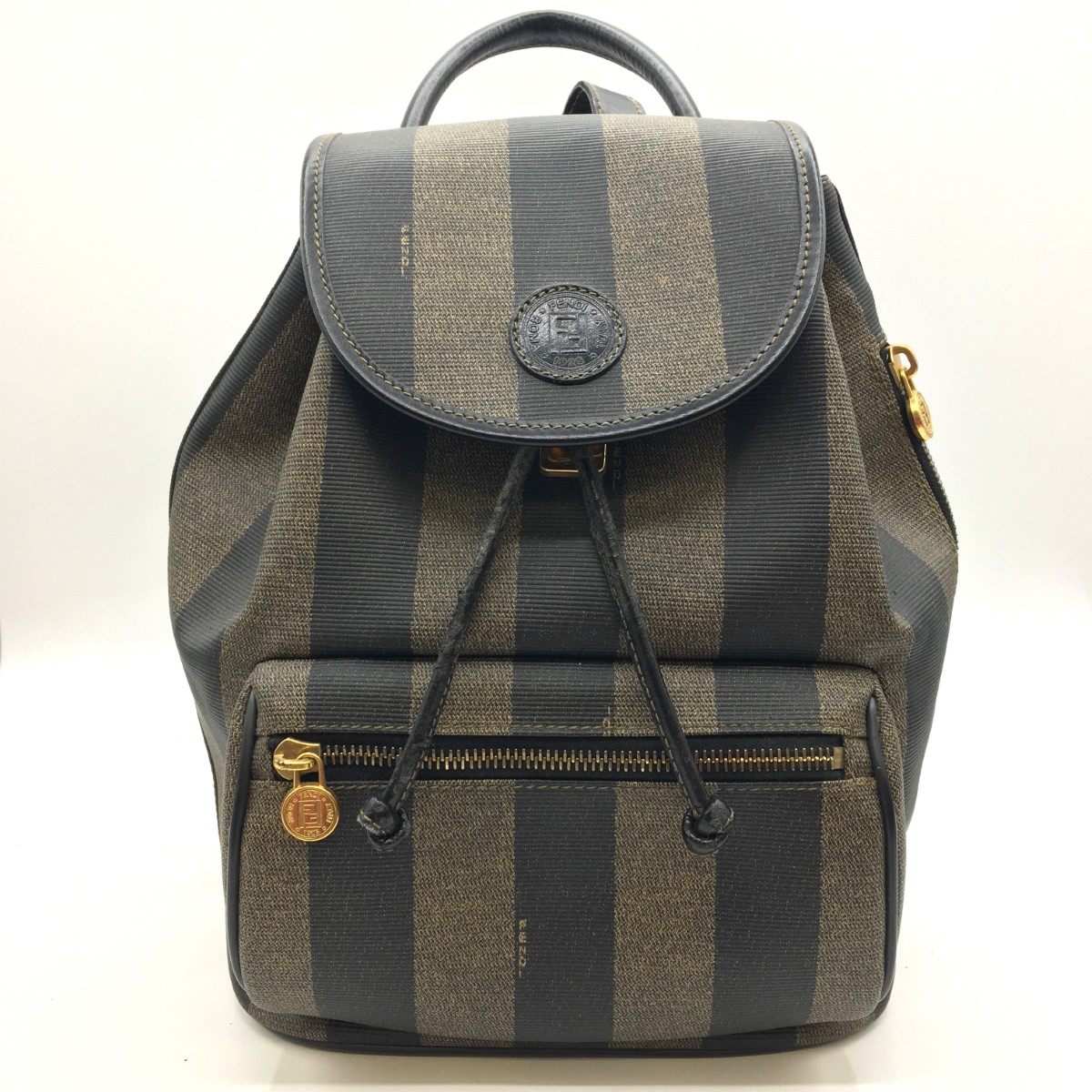 楽天市場】美品 フェンディ FENDI ヴィンテージ ペカン リュック
