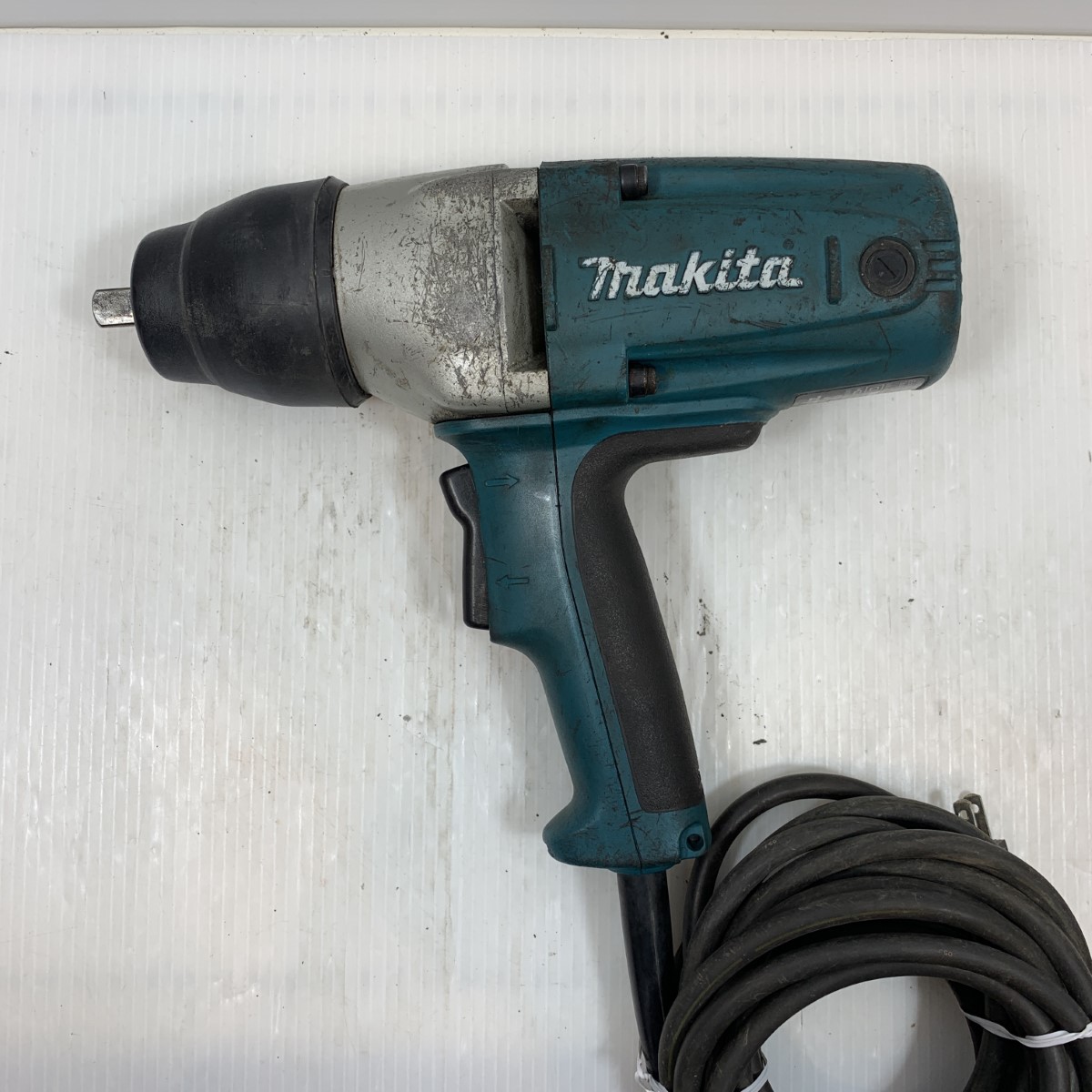 κκ【中古】MAKITA マキタ 工具 インパクトレンチ ケース付 コード式 100v 4174 TW0350 ブルー Cランク 7,603円