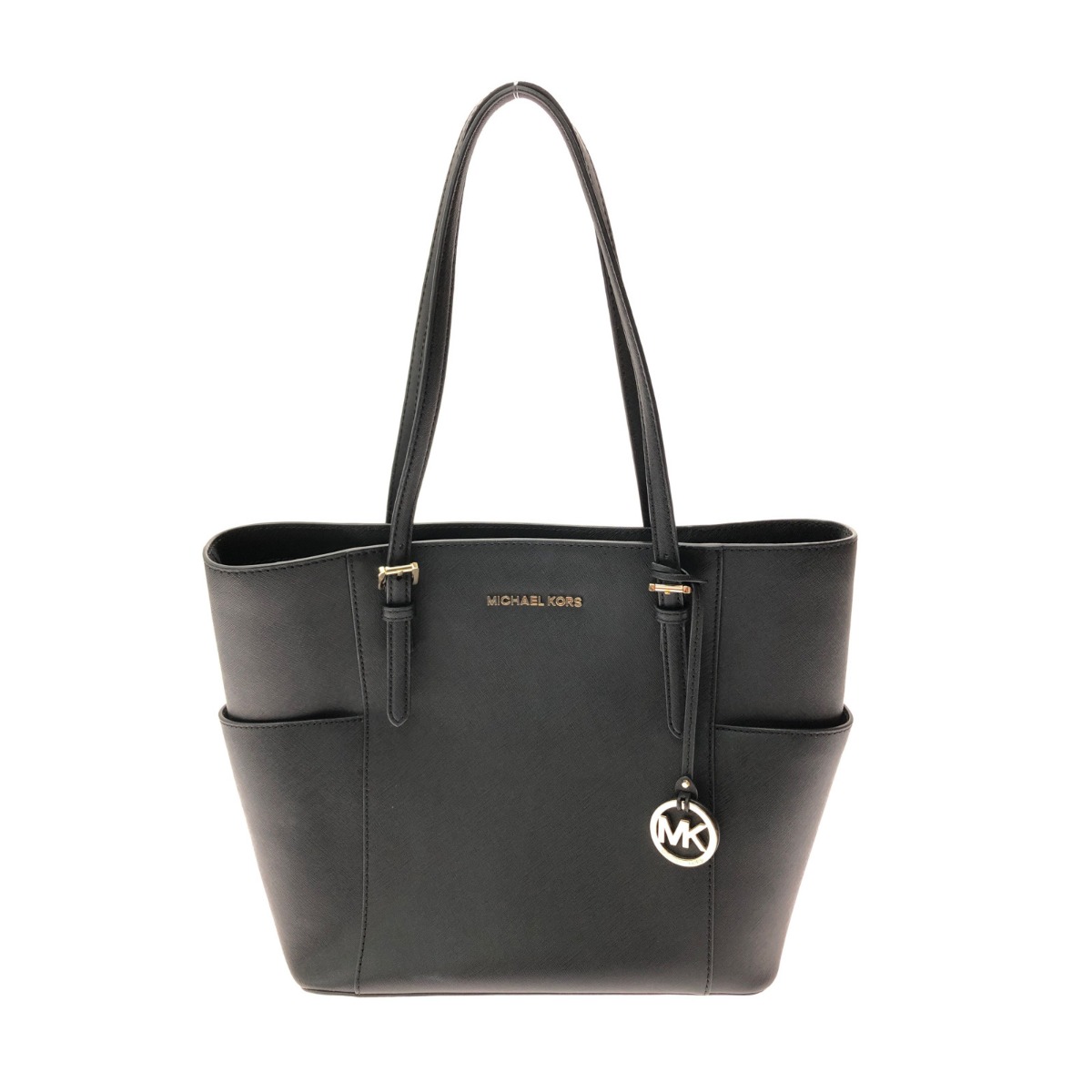 ▼▼【中古】MICHAEL KORS マイケルコース レディース ショルダートート ジェット セット トラベル ミディアム ジップトップ 5T0GCFT7L Bランク