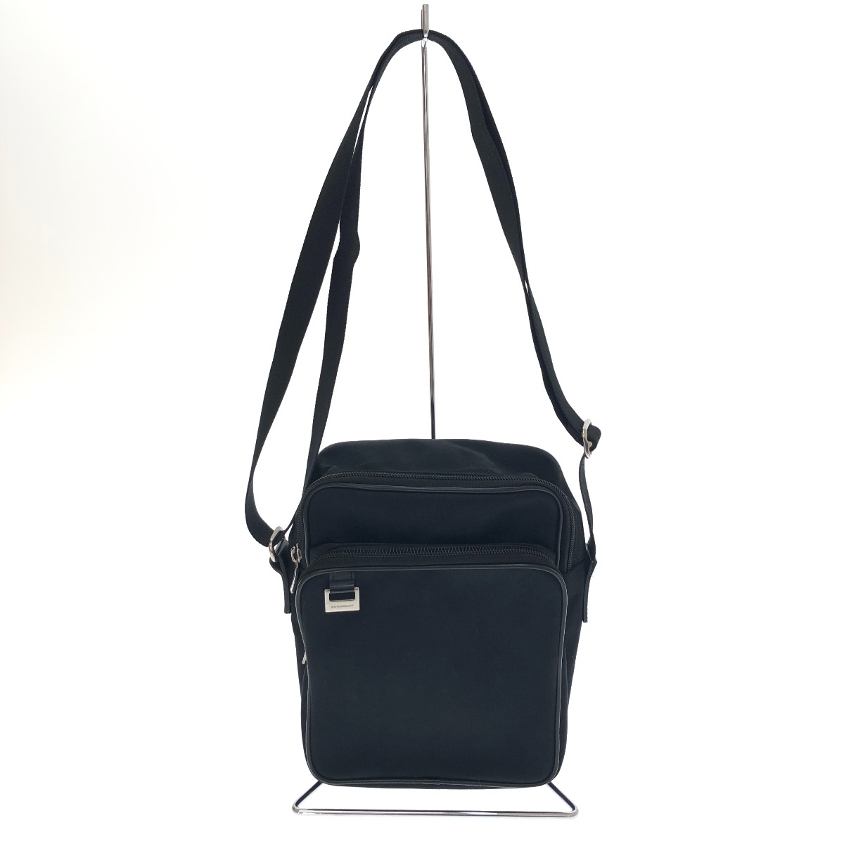 □□【中古】BURBERRY バーバリー ショルダーバッグ 本体のみ T-05-02 ブラック Cランク