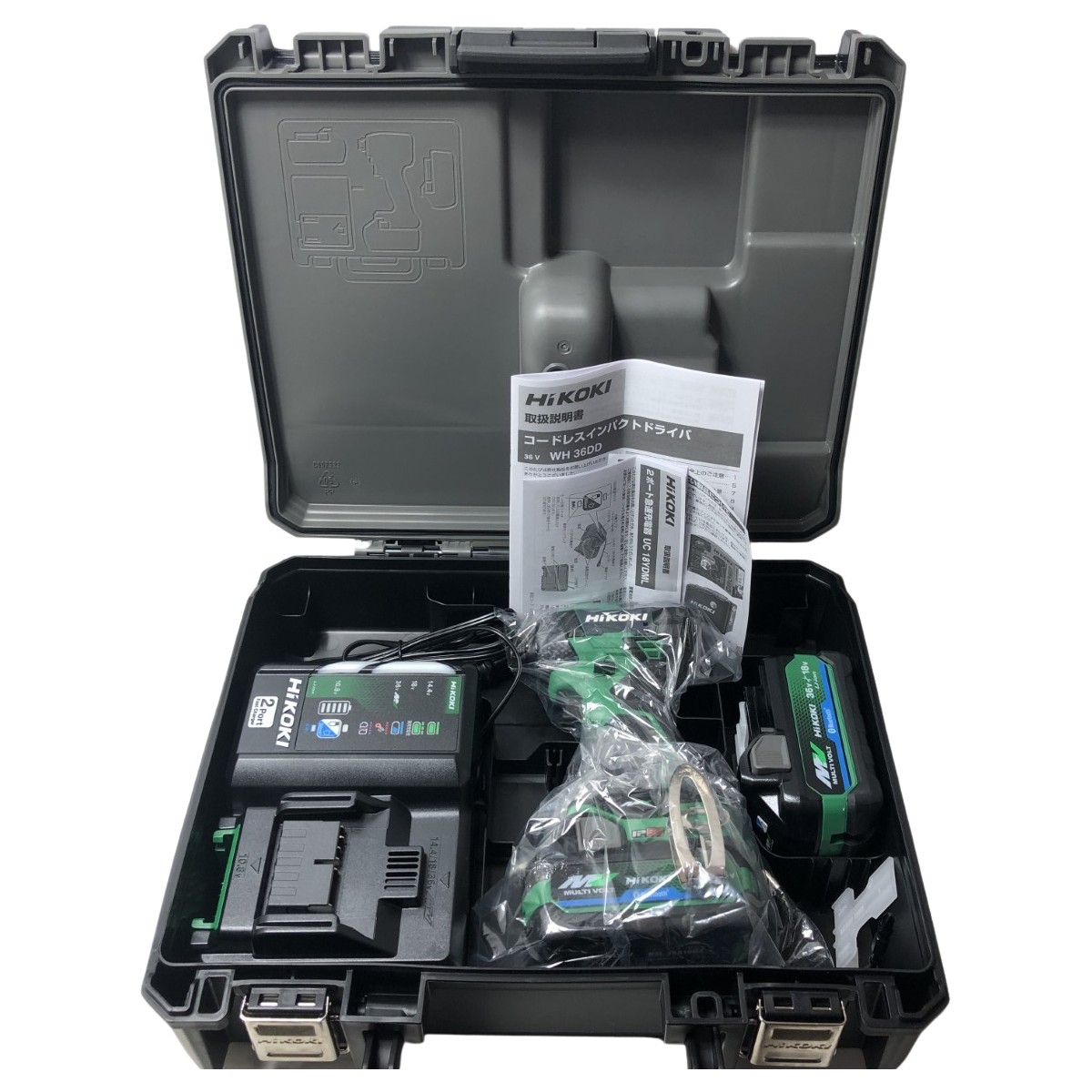 ??【中古】HiKOKI ハイコーキ コードレスインパクトドライバ WH36DD Sランク