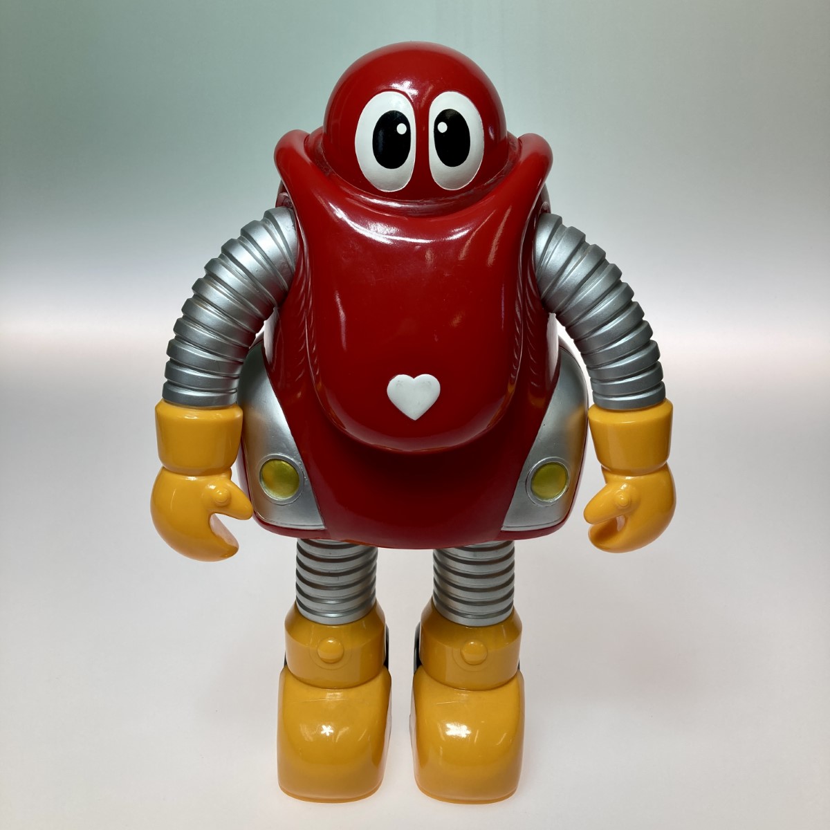 ◎◎【中古】BANDAI バンダイ がんばれロボコン 燃えろ!!でっかいロボコン ソフビ フィギュア 頭部パーツ破損 変色有 Cランク画像