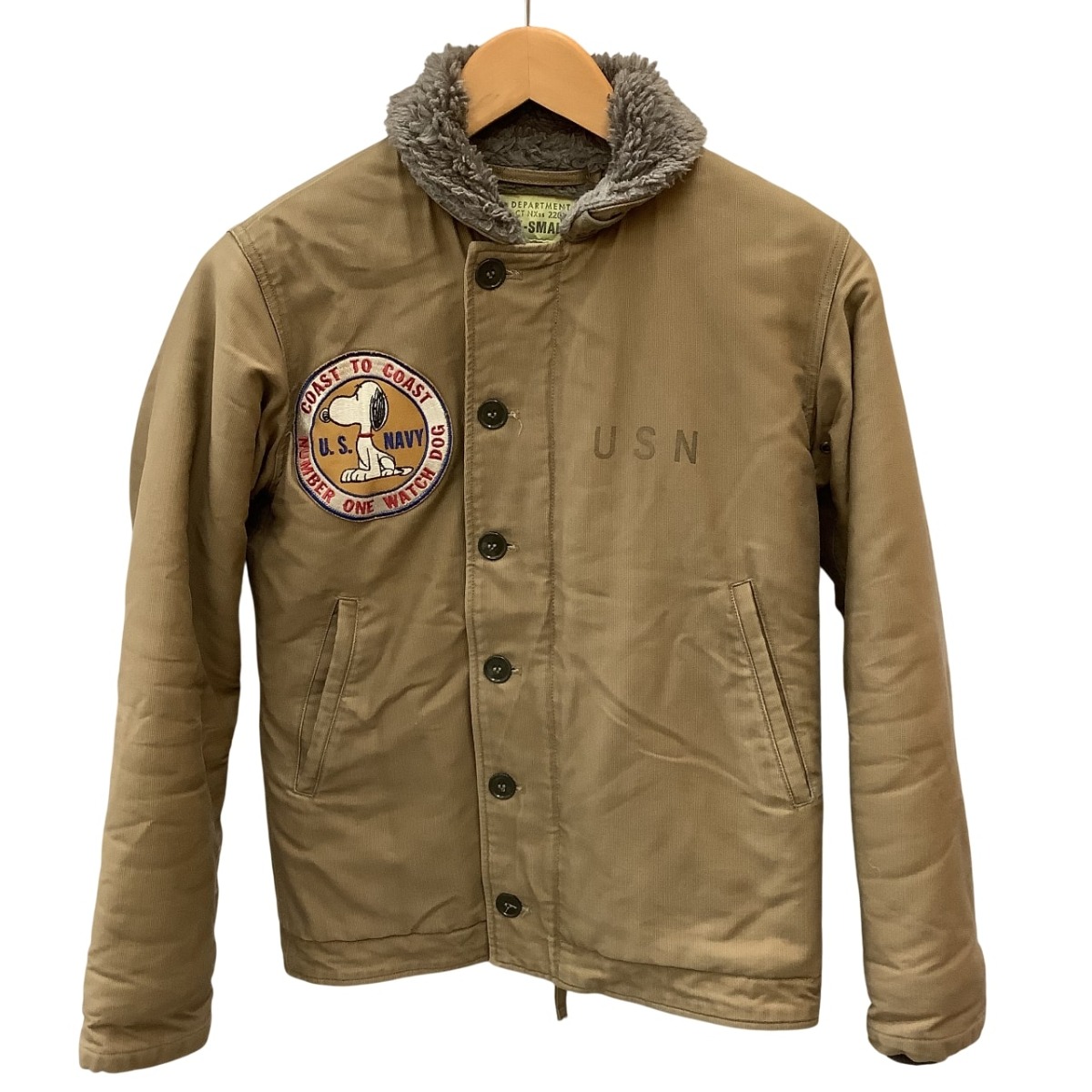 【中古】TOYO ENTERPRISE CO.,LTD. 東洋エンタープライズ メンズ ジャケット SIZE XS BR13322 ベージュ Bランク