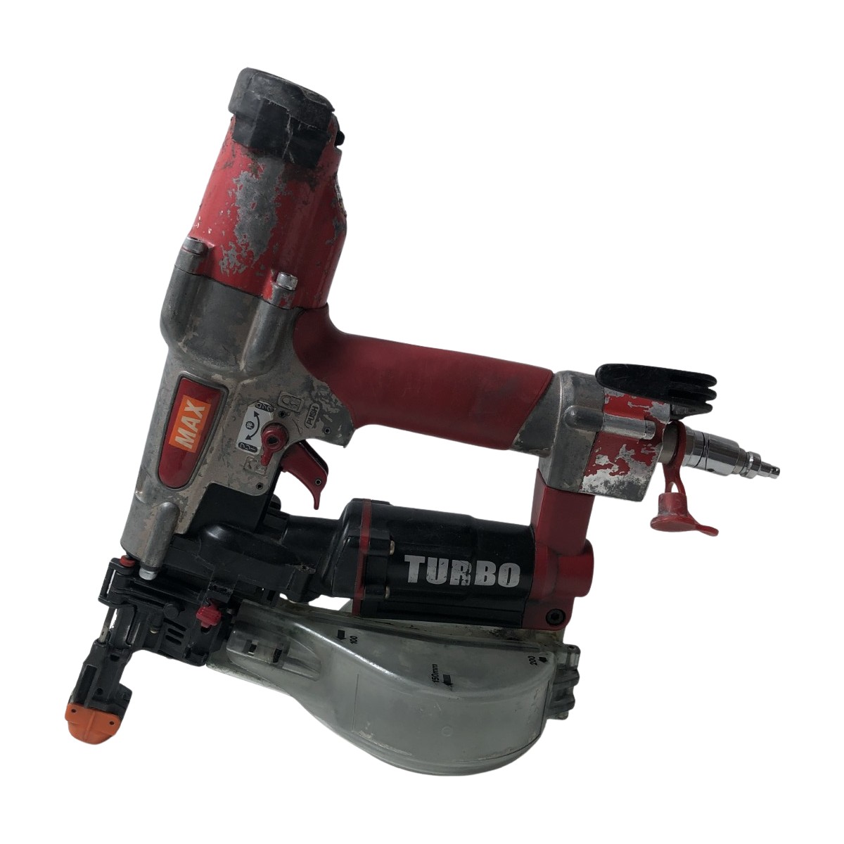??【中古】MAX マックス エア釘打ち HV-R41G1 レッド Cランク