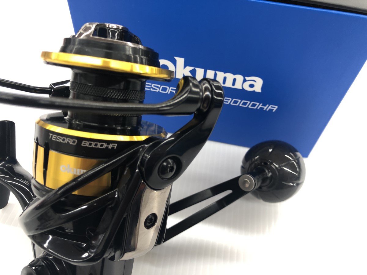 σσ【中古】OKUMA スピニングリール TSR-8000HA 美品 程度A 箱付 Aランク