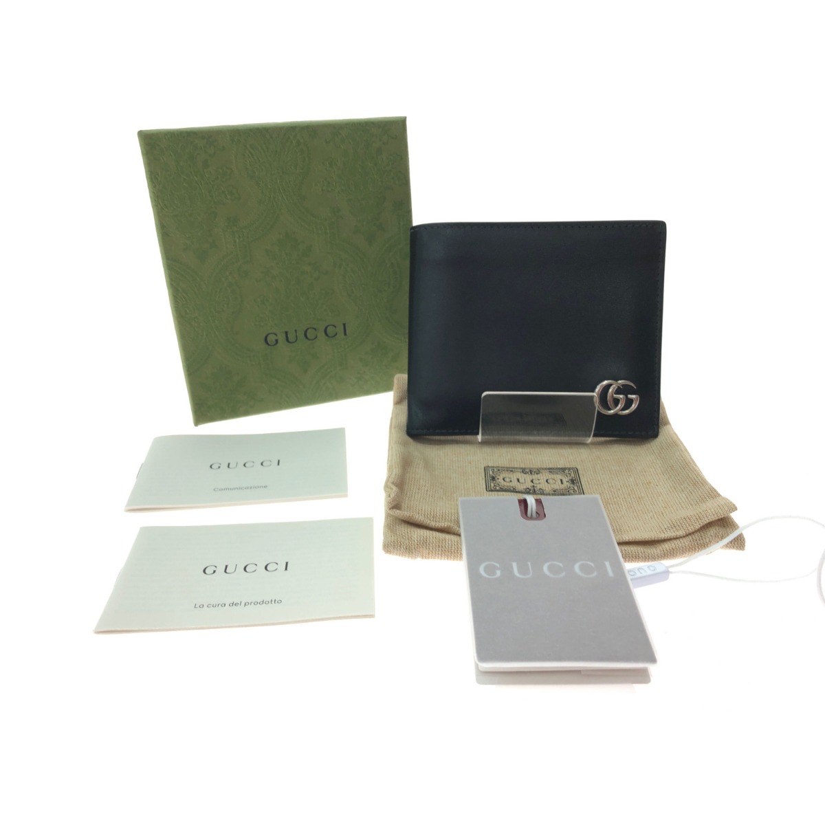 楽天市場】【財布】GUCCI グッチ ディアマンテ 2つ折財布 レザー