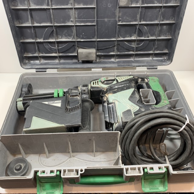 κκ【中古】HITACHI 日立 電動手道具 ハンマドリル 吊りひも式 100v PH28PD 黒いこと C価値づける