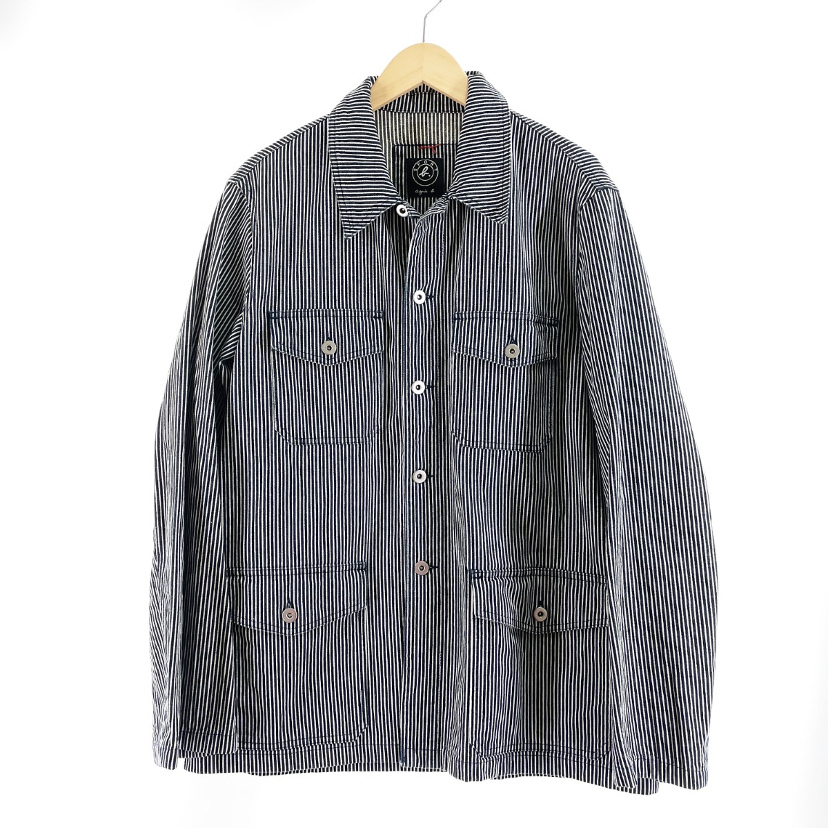 楽天市場】新品 agnes b. HOMME デニム カバーオール 【サイズ
