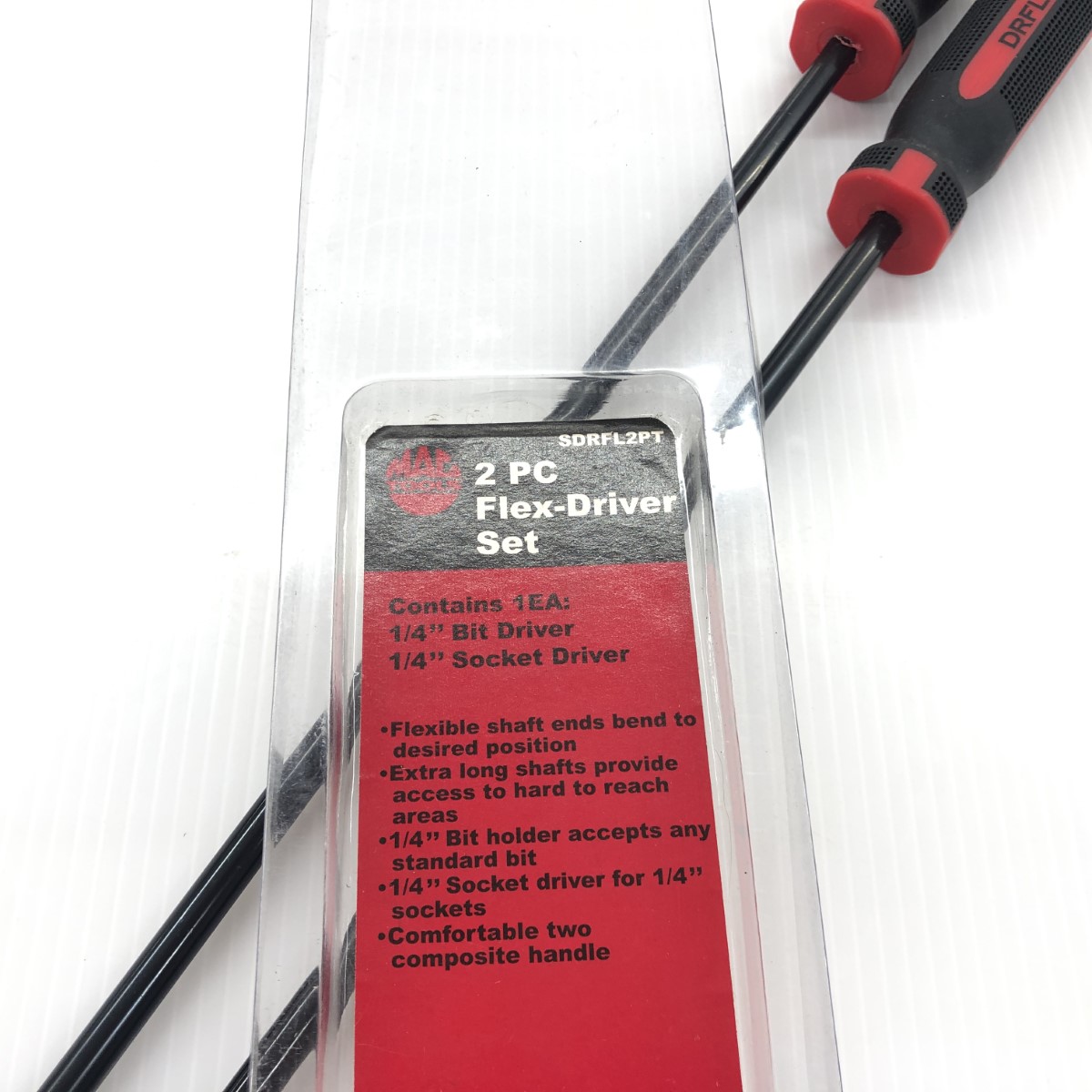 ДД【中古】MAC TOOLS マック フレックスドライバーセット 程度A 本体のみ SDRFL2PT レッド×黒 Aランク