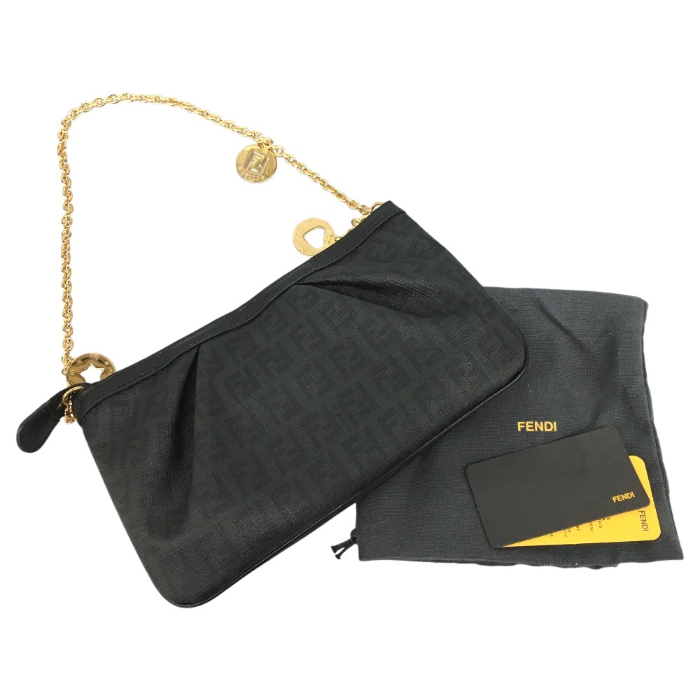 楽天市場】【FENDI】フェンディズッカ柄 アクセサリーポーチ