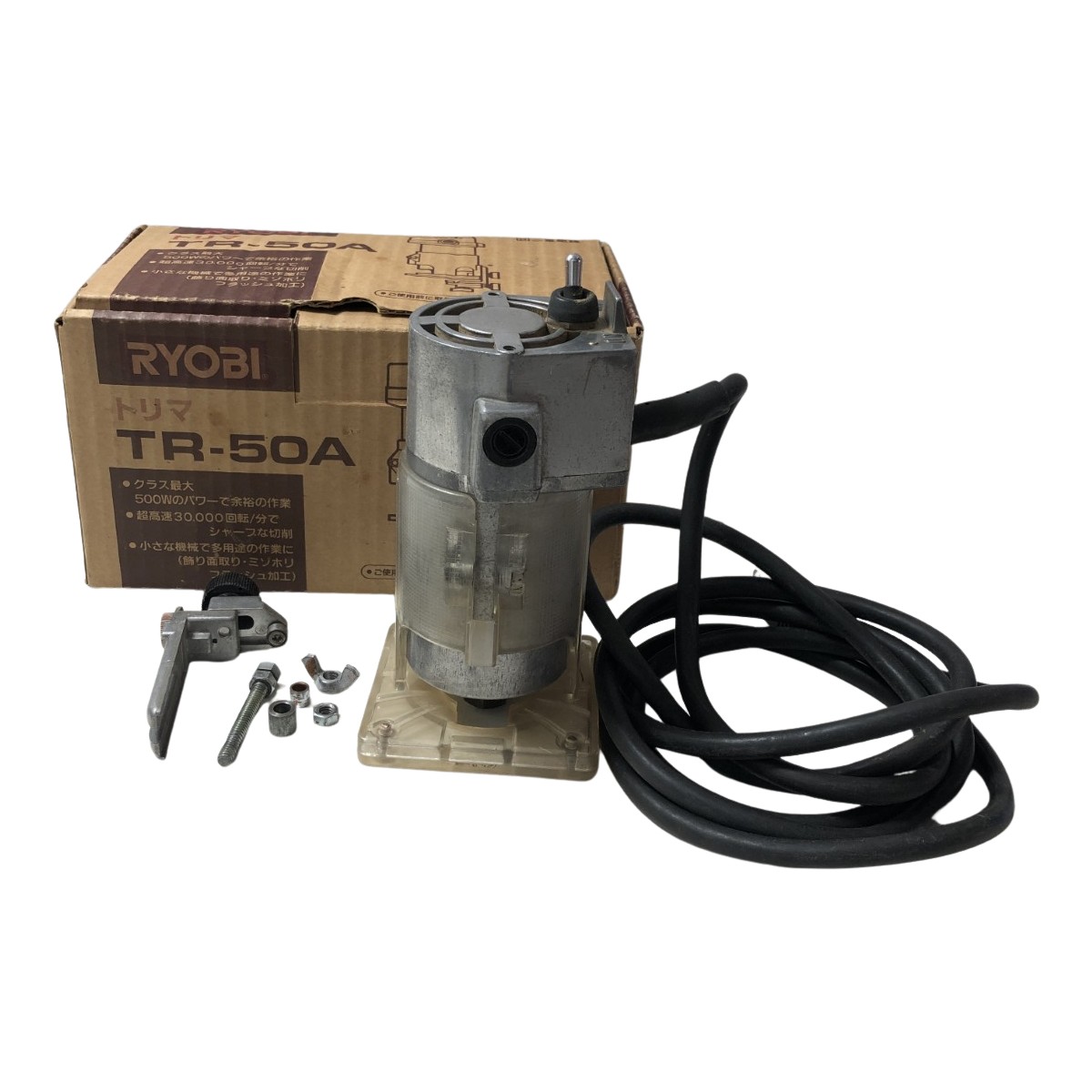 RYOBI - €€RYOBI リョービ 100V トリマー(本体のみ) MTR-42 ブルー RYOBI - €€RYOBI リョービ 100V トリマー(本体のみ) MTR-42