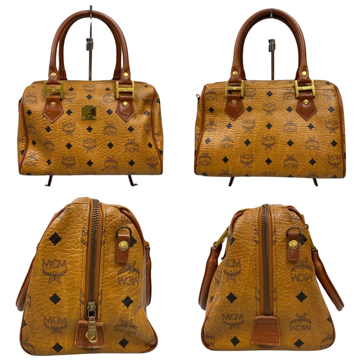 楽天市場】【MCM】エムシーエム ミニボストンバッグ