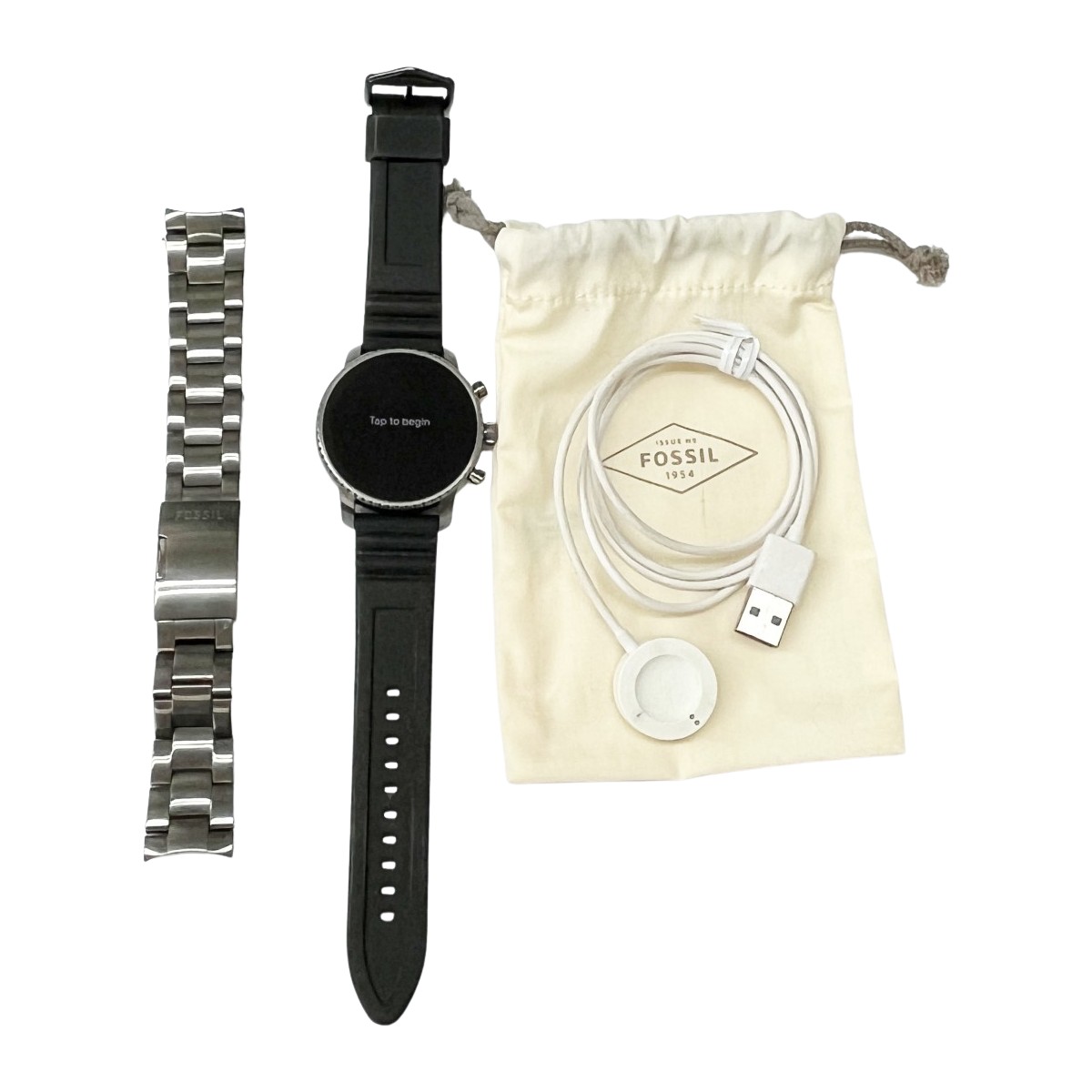 ◆◆【中古】FOSSIL フォッシル スマートウォッチ タッチスクリーン ジェネレーション4 FTW4012-2821807 Bランク